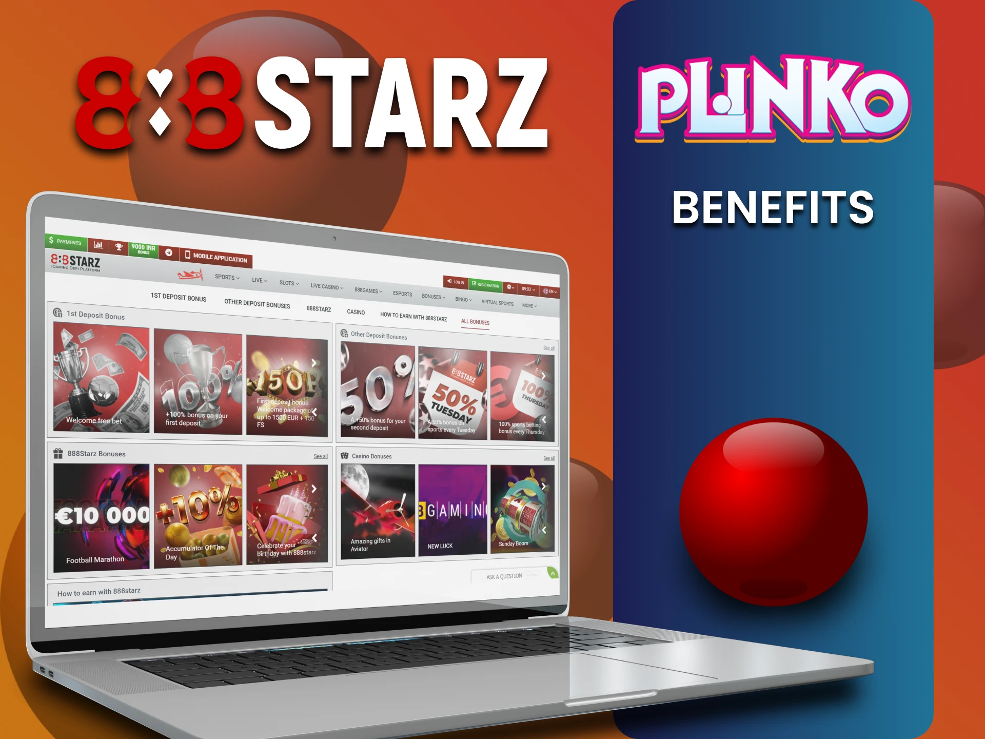 Plinko उपयोगकर्ताओं के लिए 888starz के कई फायदे हैं।