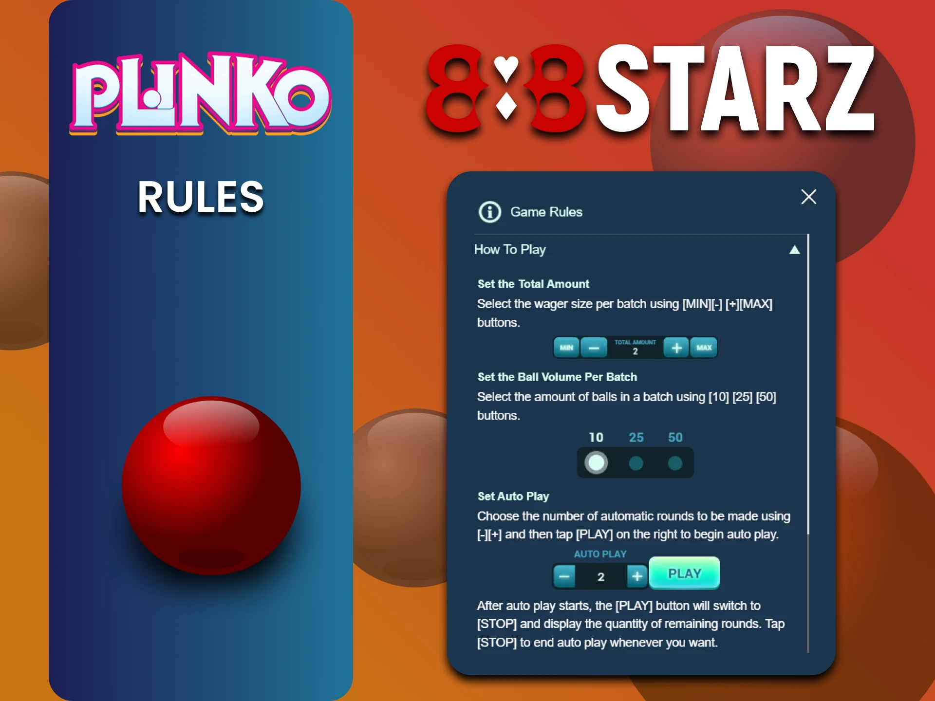 888starz पर Plinko जीतने के लिए नियम जानें।
