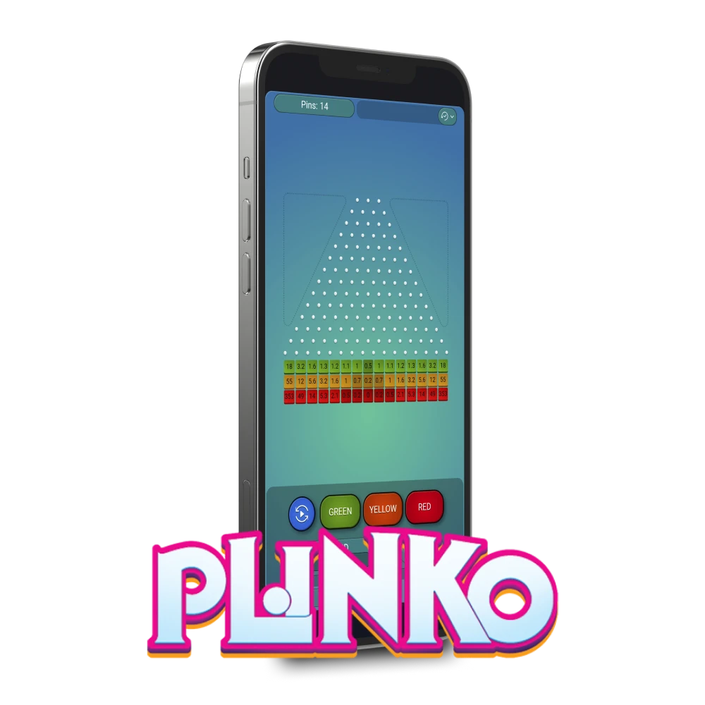 Plinko खेलने के लिए, एक विशेष एप्लिकेशन डाउनलोड करें।