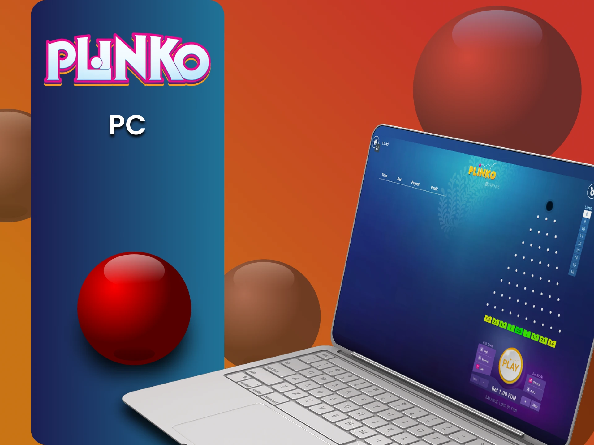 आप अपने पीसी के लिए Plinko एप्लिकेशन डाउनलोड कर सकते हैं।