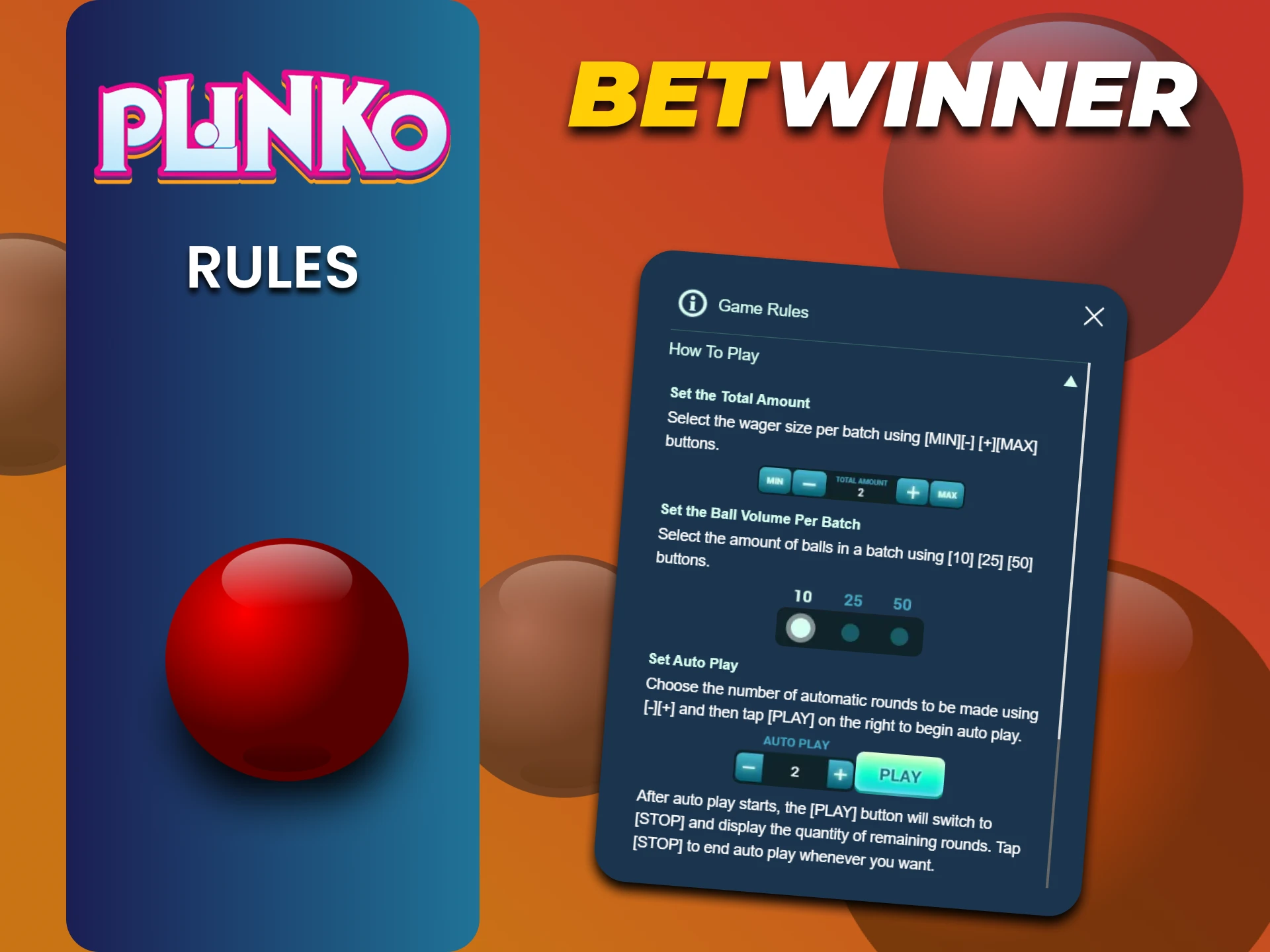 Betwinner पर Plinko जीतने के नियम जानें।
