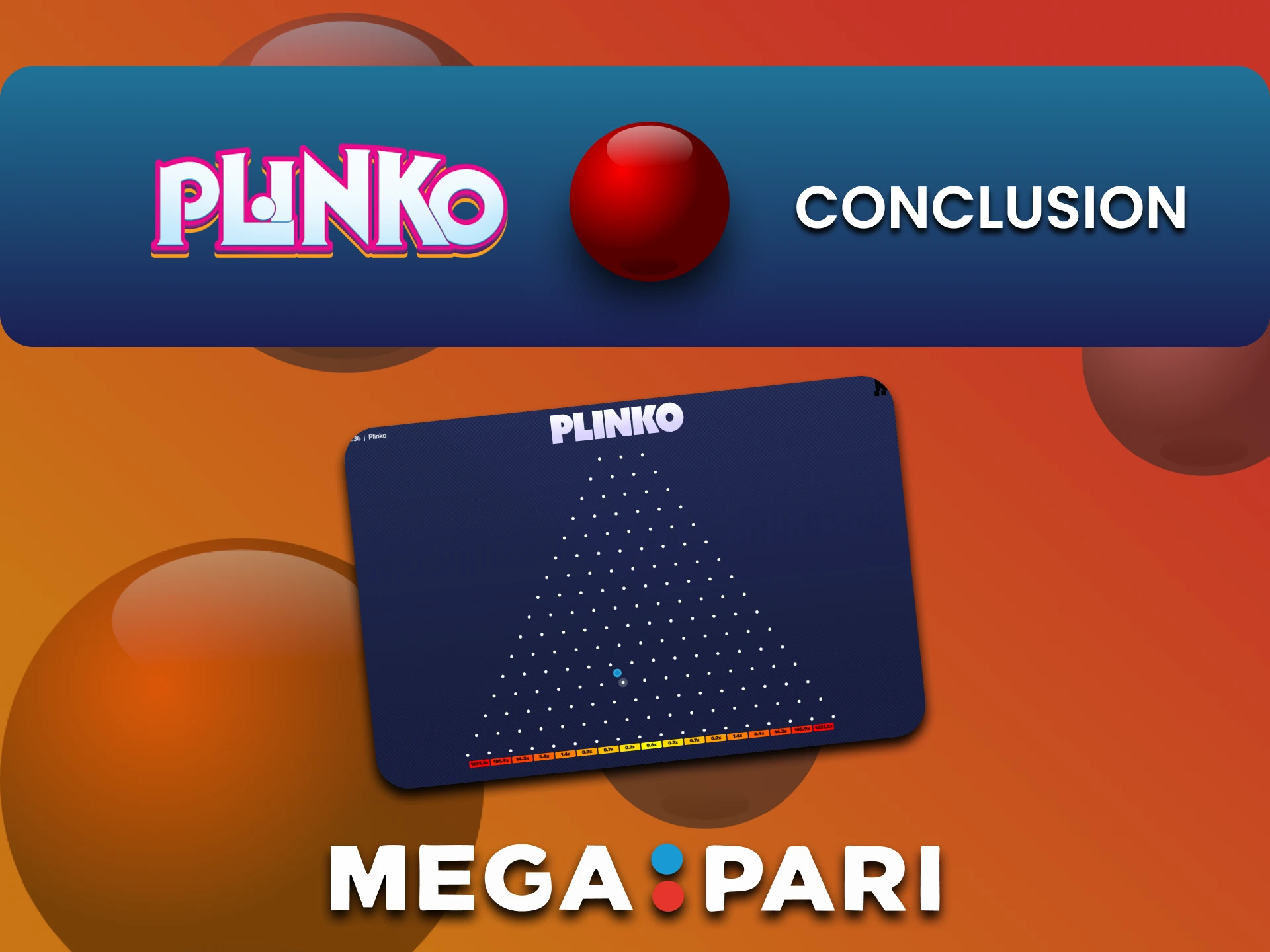 Plinko खेलने के लिए Megapari एकदम सही है।