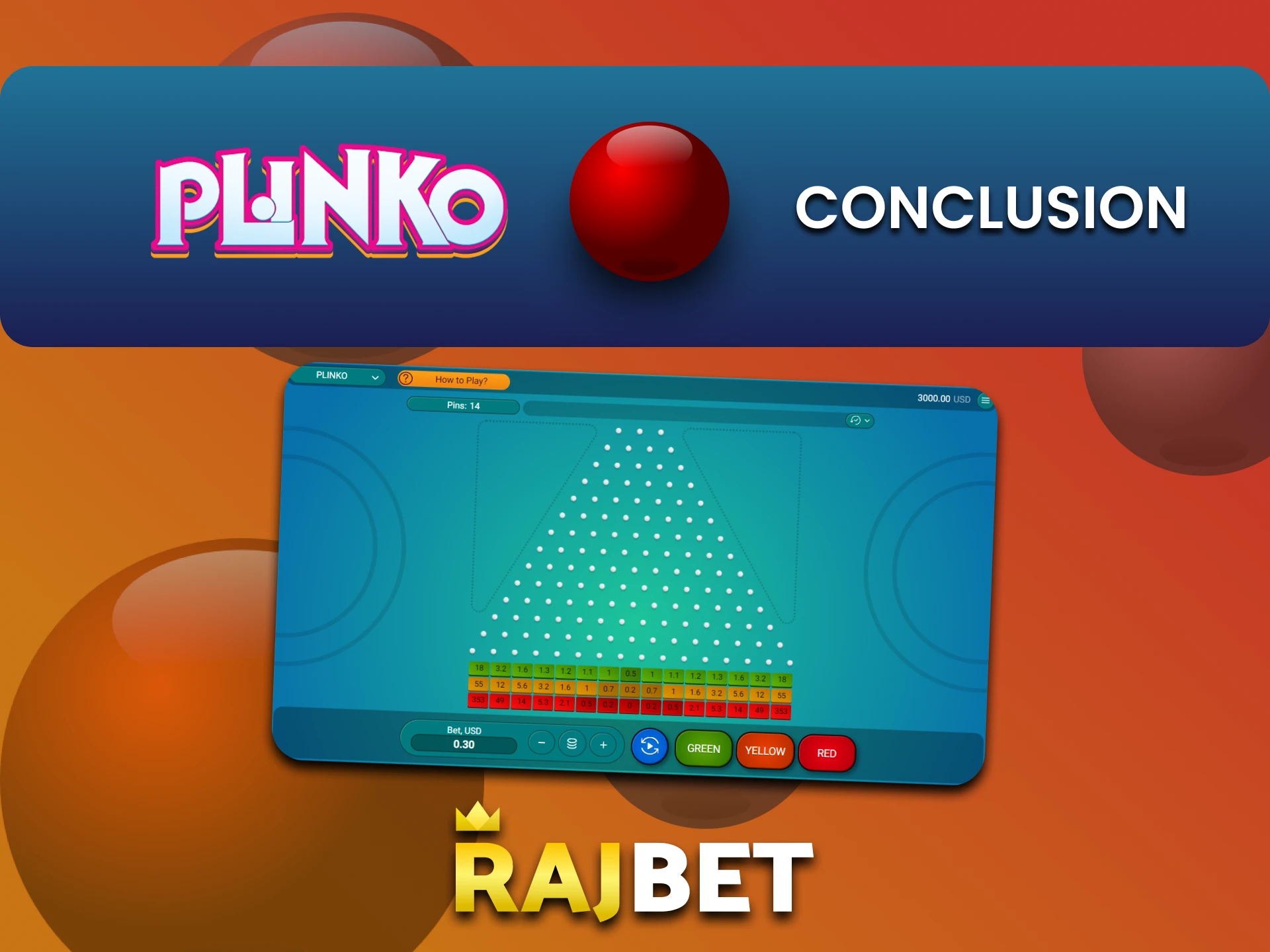 Rajbet पर Plinko खेलने के लिए एकदम सही है।