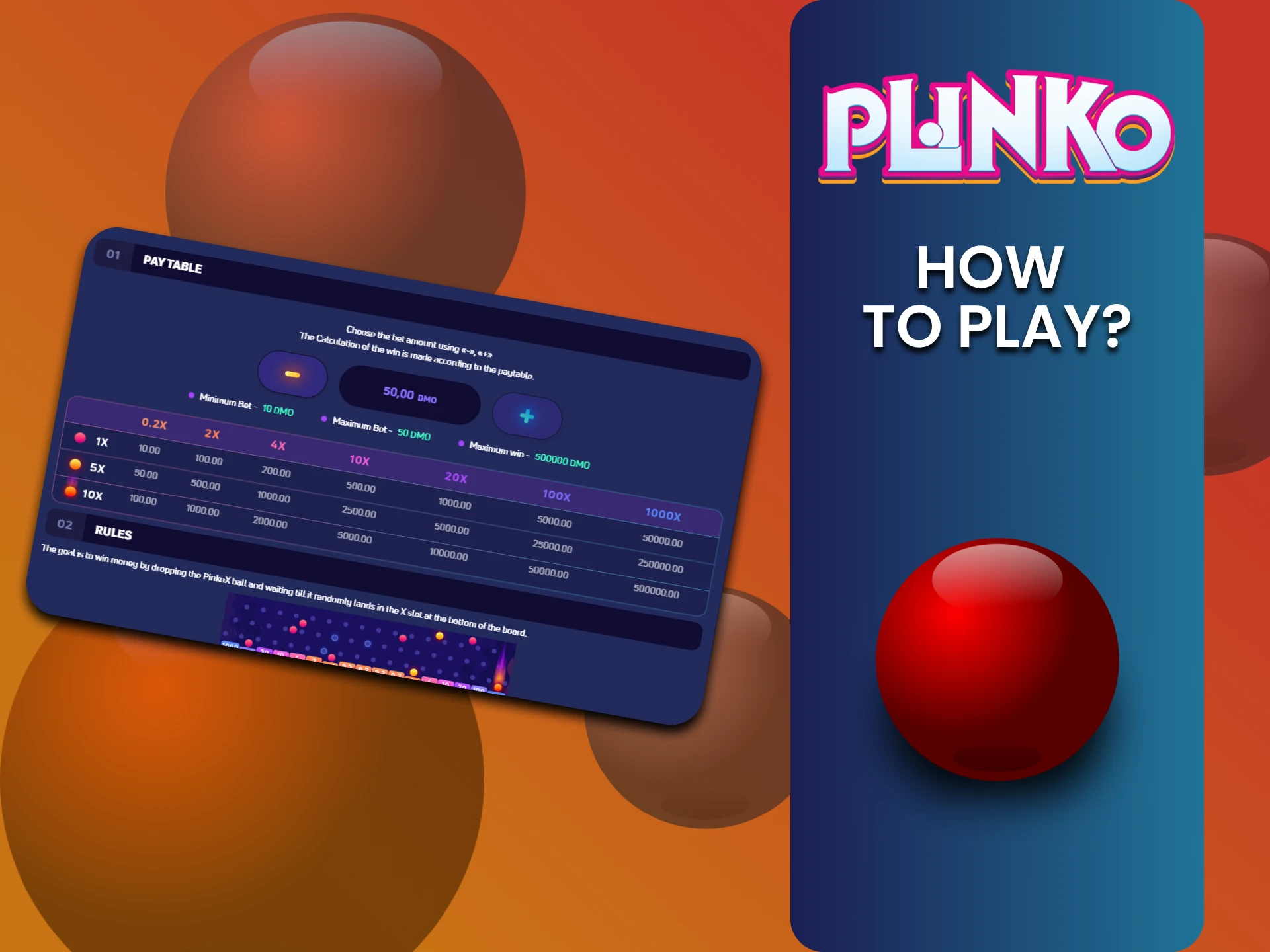 हम आपको दिखाएंगे कि Plinko कैसे खेलना शुरू करें।
