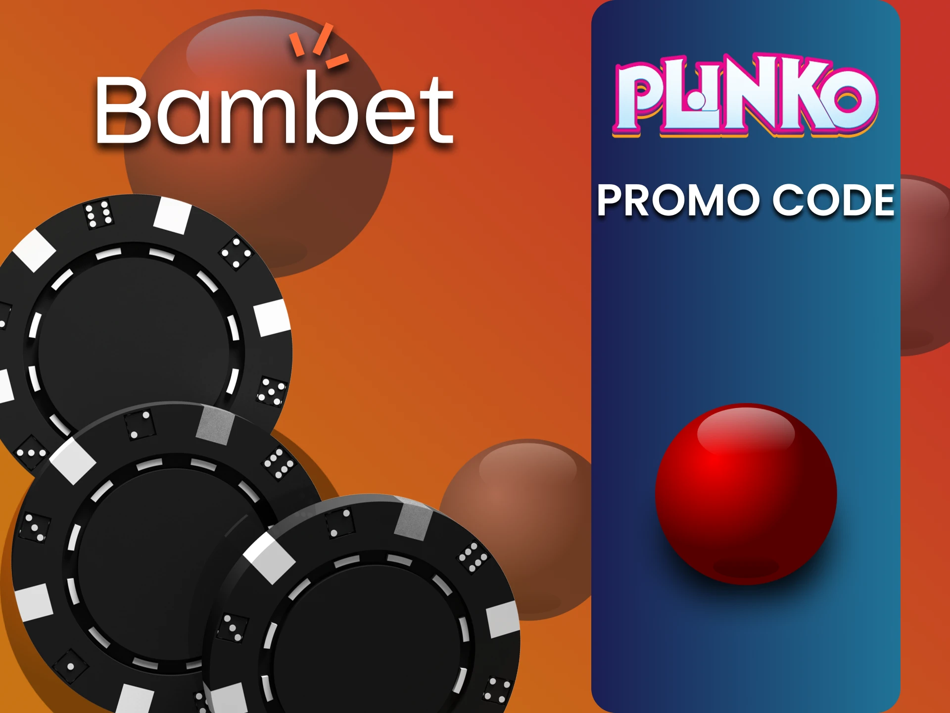 Plinko के लिए Bambet से बोनस कोड दर्ज करें।