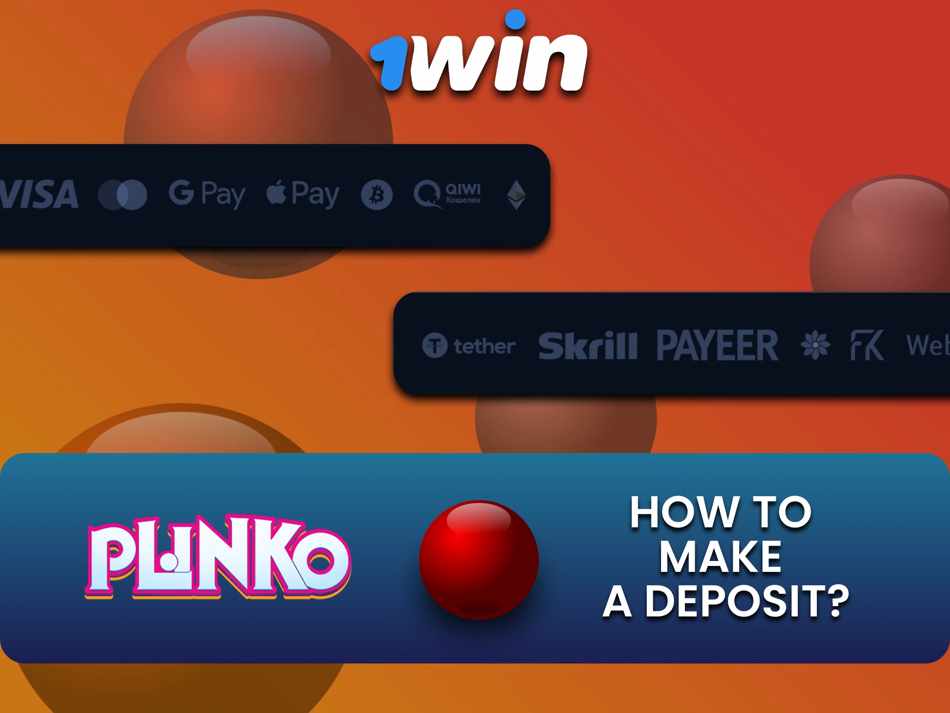 Plinko के लिए 1win से अपने फंड टॉप अप करने के तरीके जानें।
