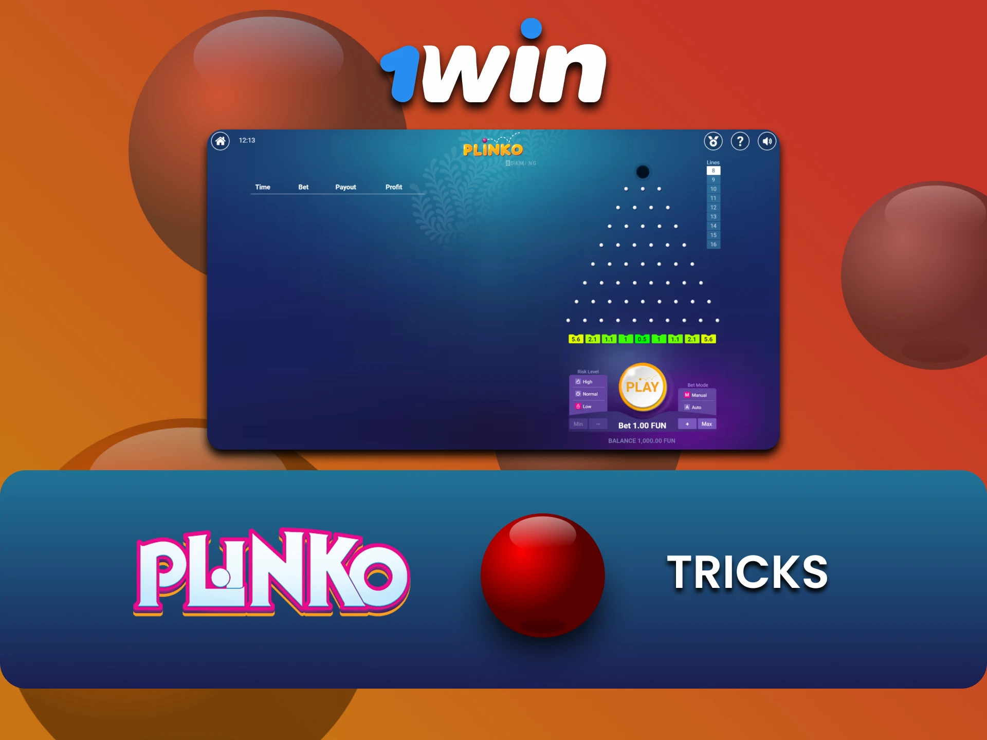1win पर Plinko में जीतने के ट्रिक्स जानें।