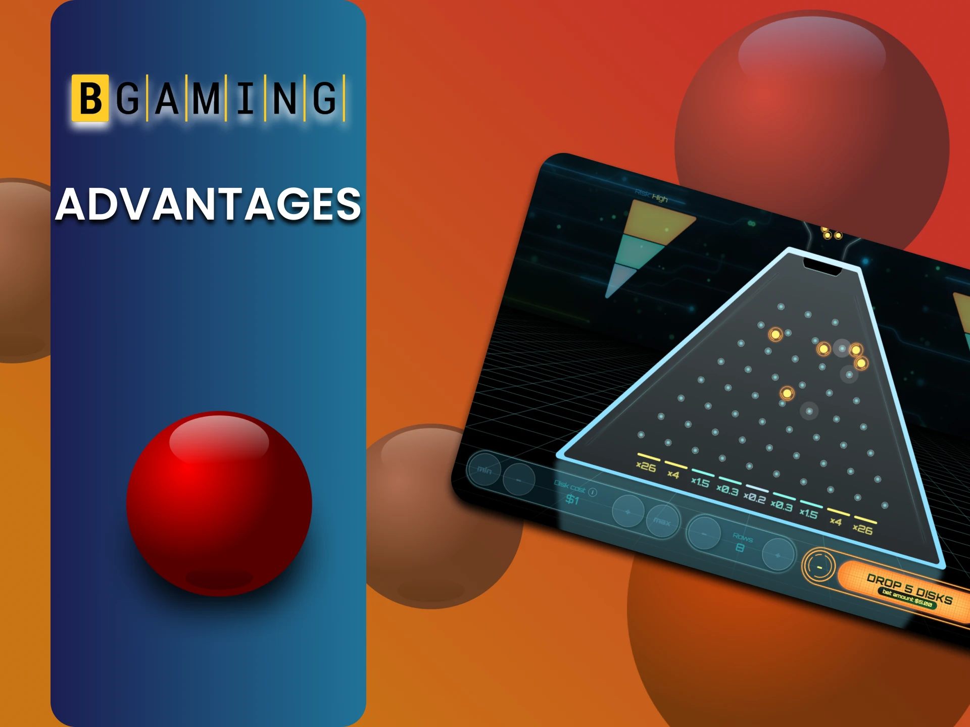 जानें BGaming के अन्य प्रदाताओं पर लाभ।