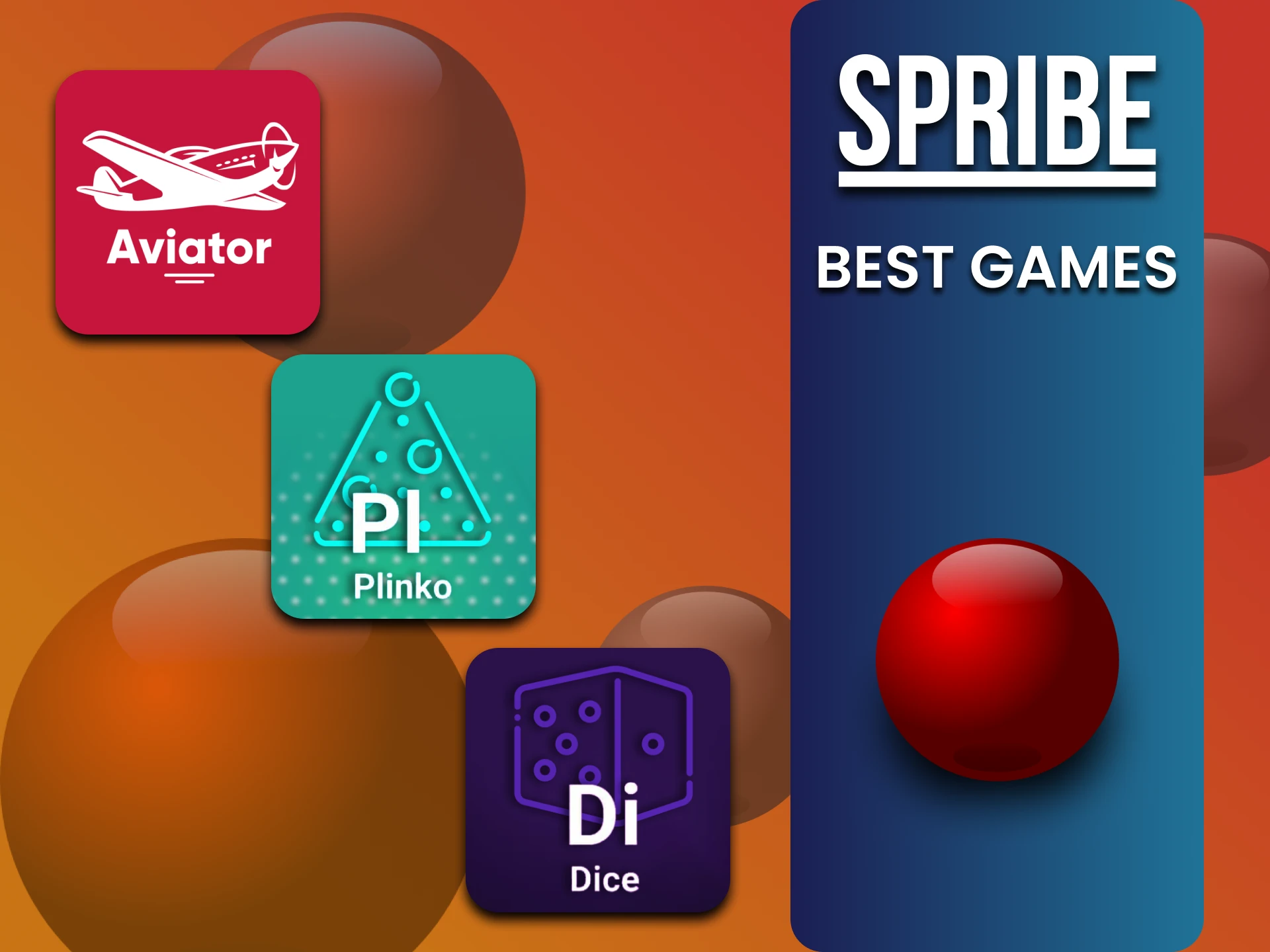 Spribe के सर्वश्रेष्ठ खेल खेलें।