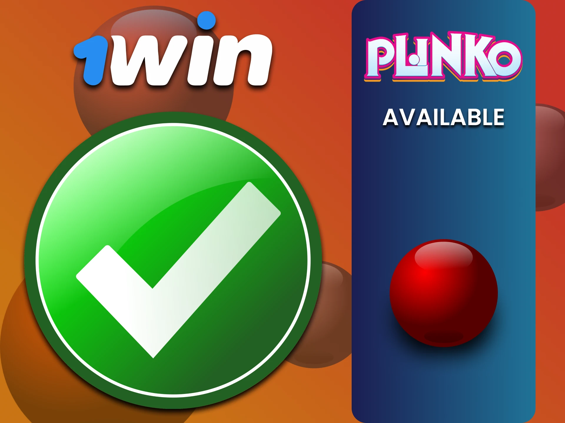 1win वेबसाइट पर उपलब्ध विकल्पों में से अपना Plinko विकल्प चुनें।