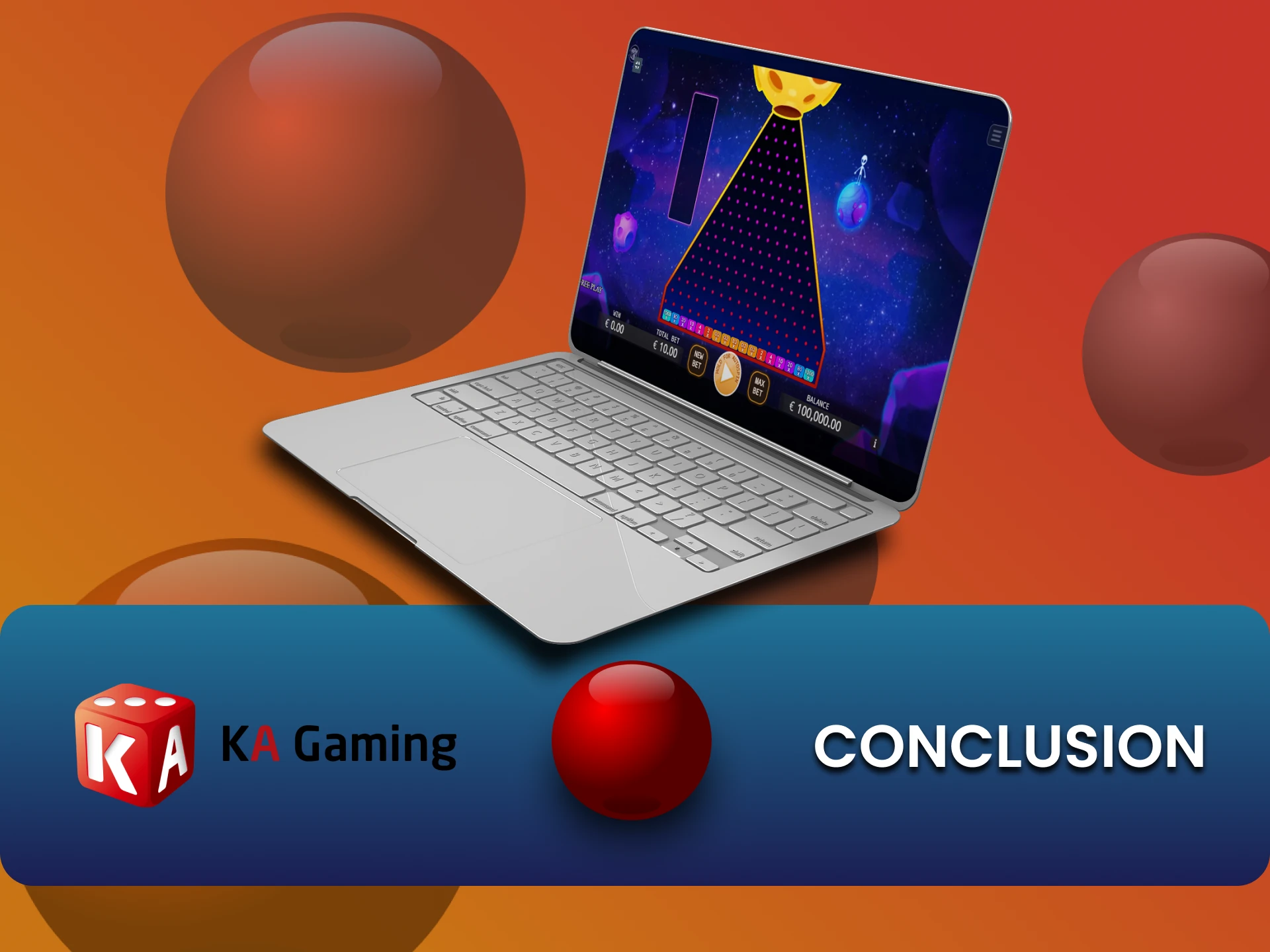 KA Gaming उच्च गुणवत्ता वाले गेम बनाता है।
