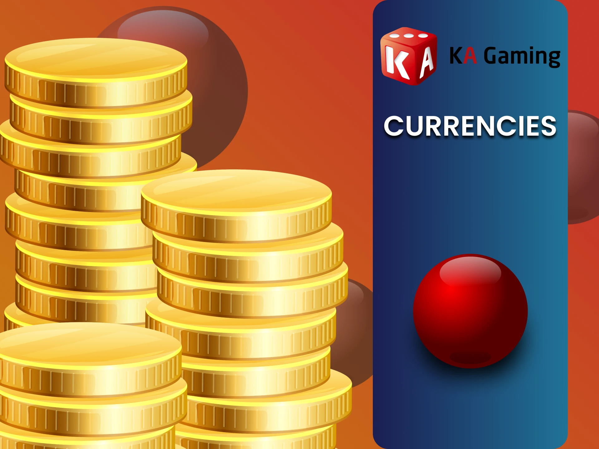 KA Gaming के खेलों में मुद्राओं के बारे में जानें।