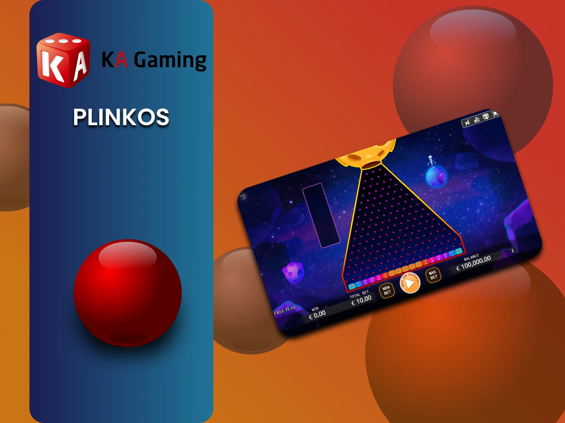 हम KA Gaming के Plinko गेम के बारे में बात करेंगे।