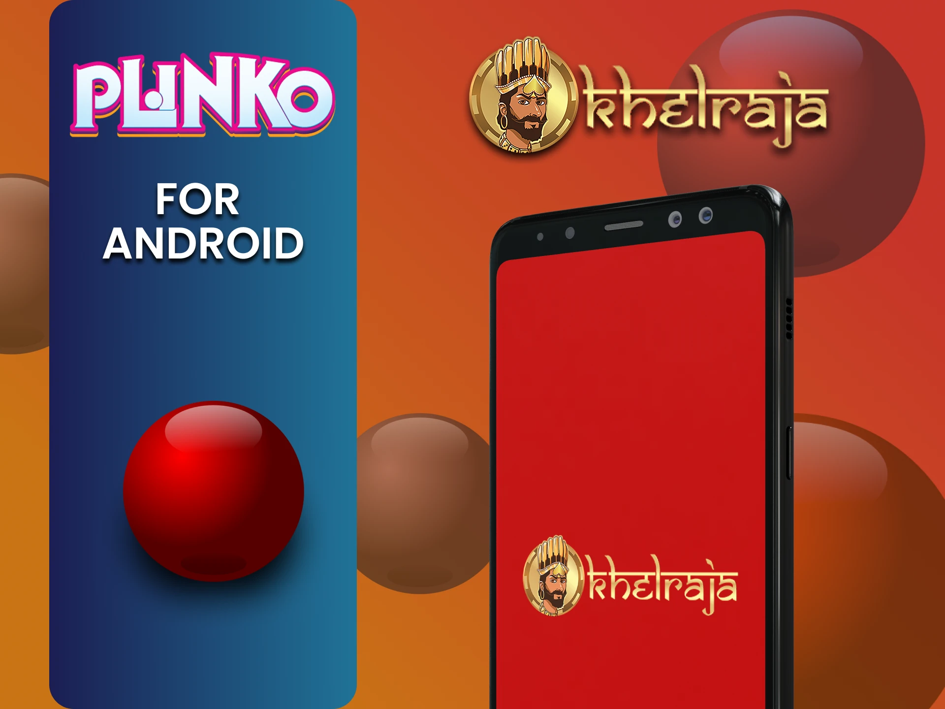 Plinko खेलने के लिए Android पर Khelraja ऐप डाउनलोड करें।