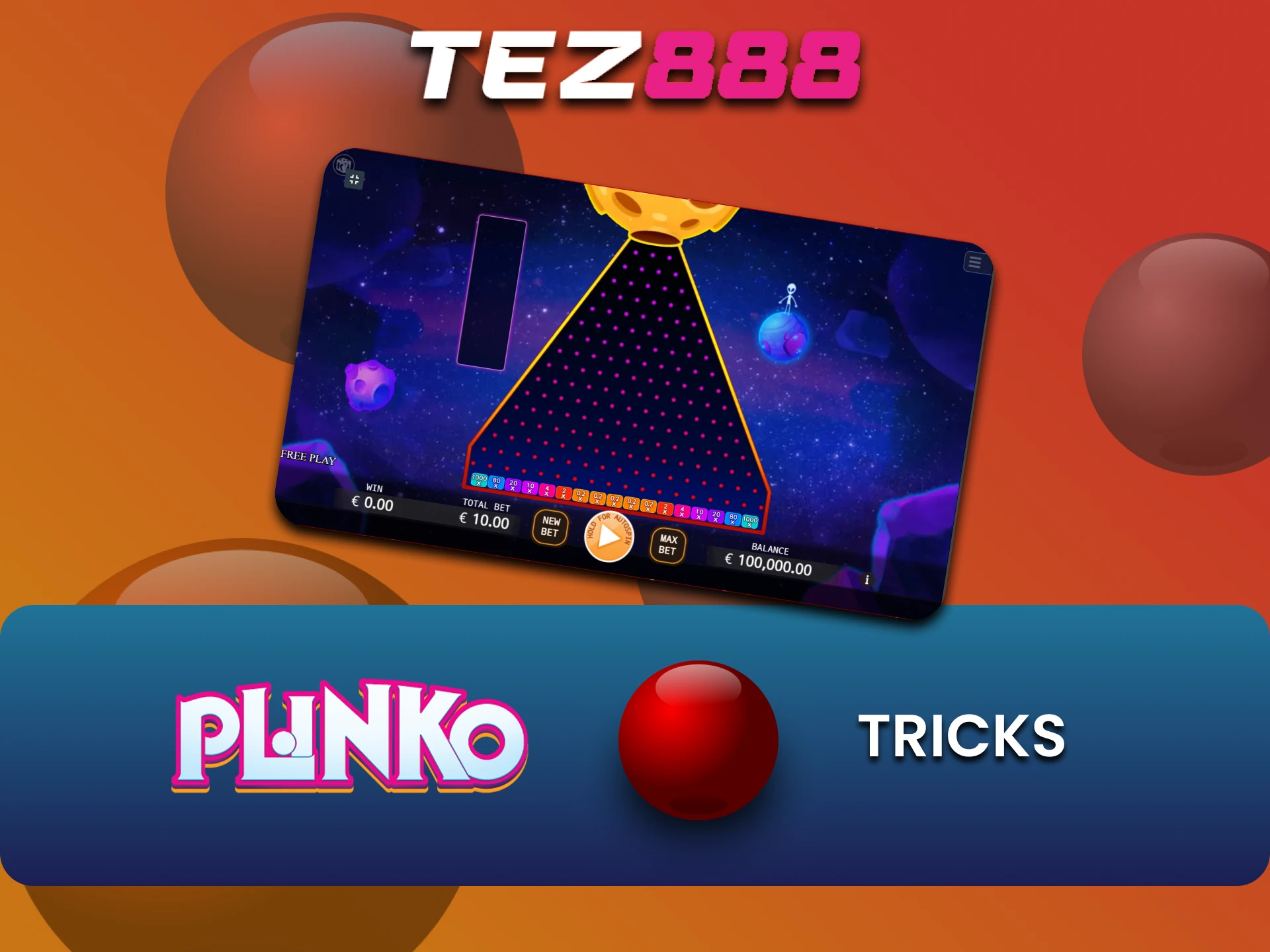 हम आपको Tez888 पर Plinko जीतने के ट्रिक्स बताएंगे।