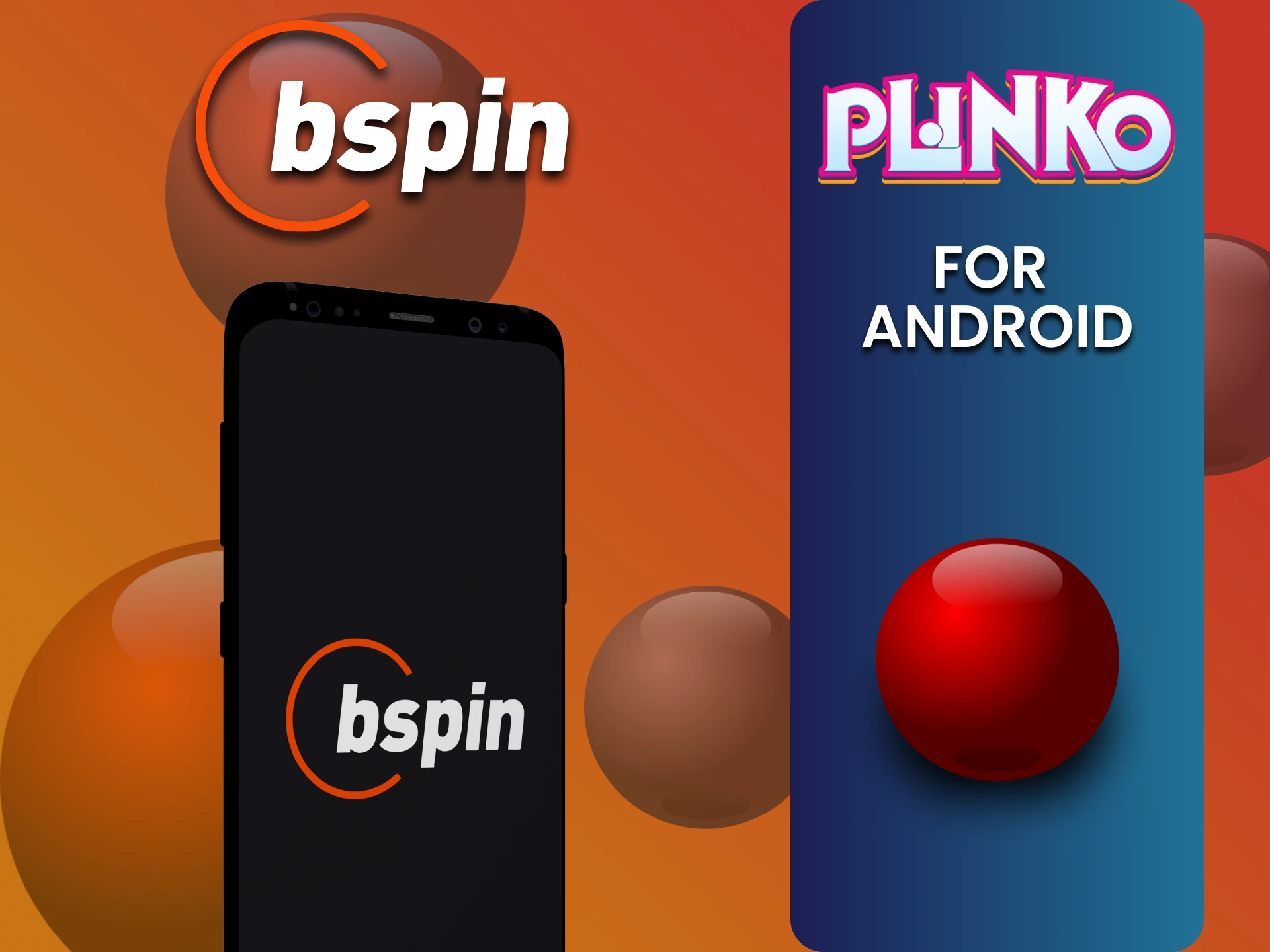 Plinko खेलने के लिए Android पर Bspin ऐप डाउनलोड करें।