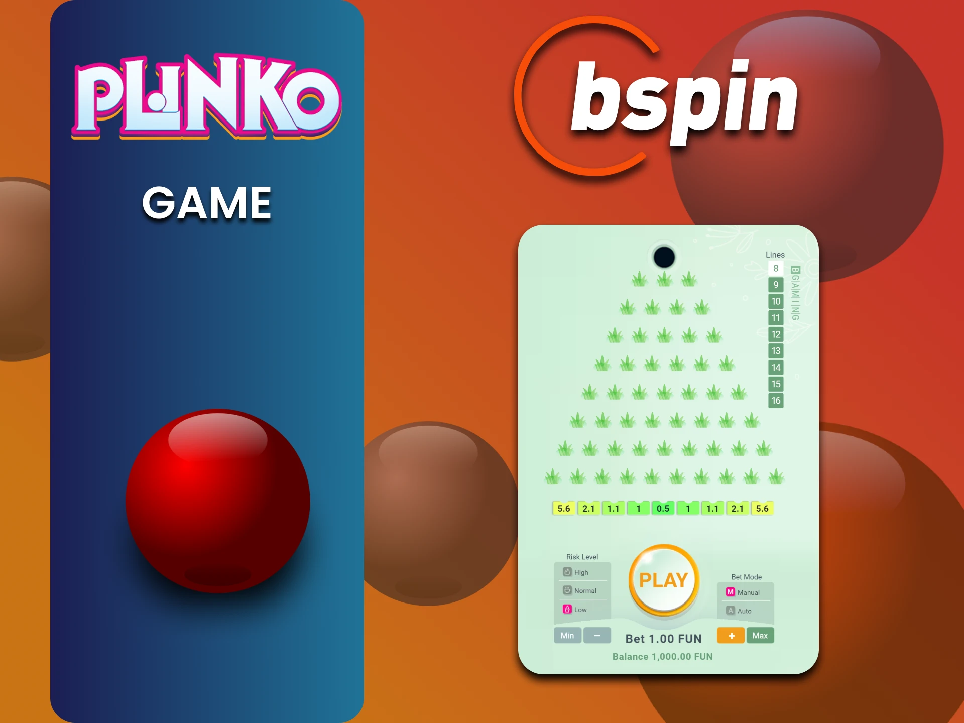 Bspin वेबसाइट पर Plinko गेम के बारे में जानें।