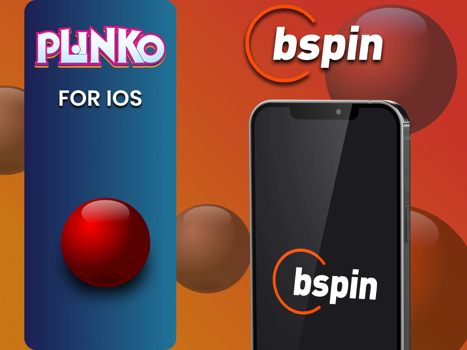 Plinko खेलने के लिए iOS पर Bspin ऐप डाउनलोड करें।