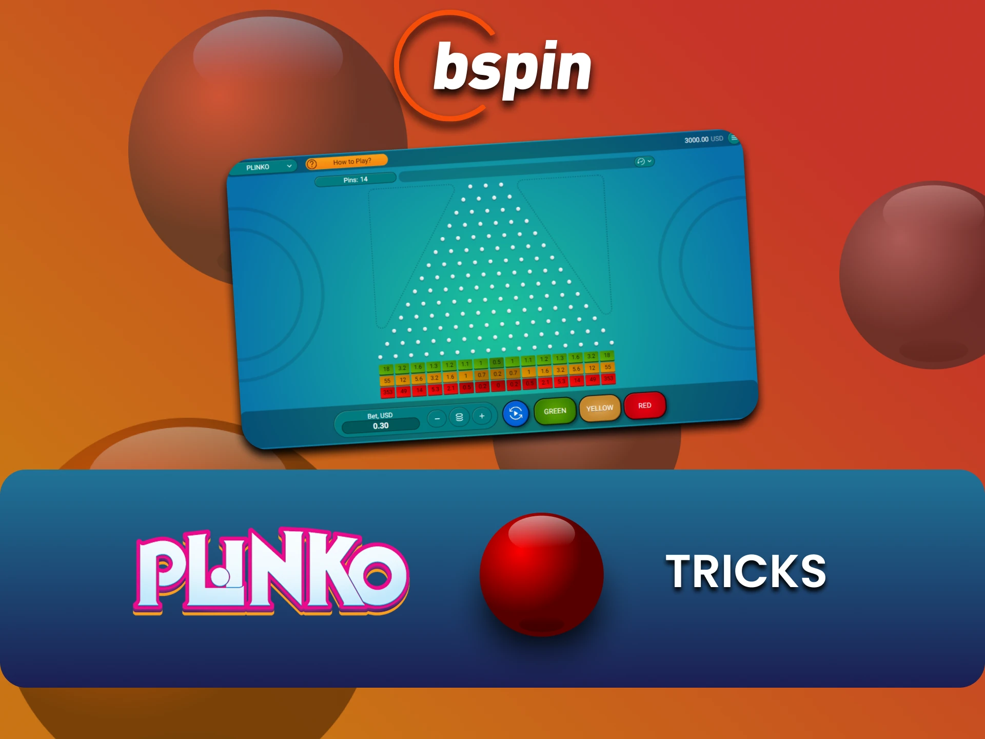 Bspin पर Plinko के लिए रणनीति और ट्रिक्स जानें।