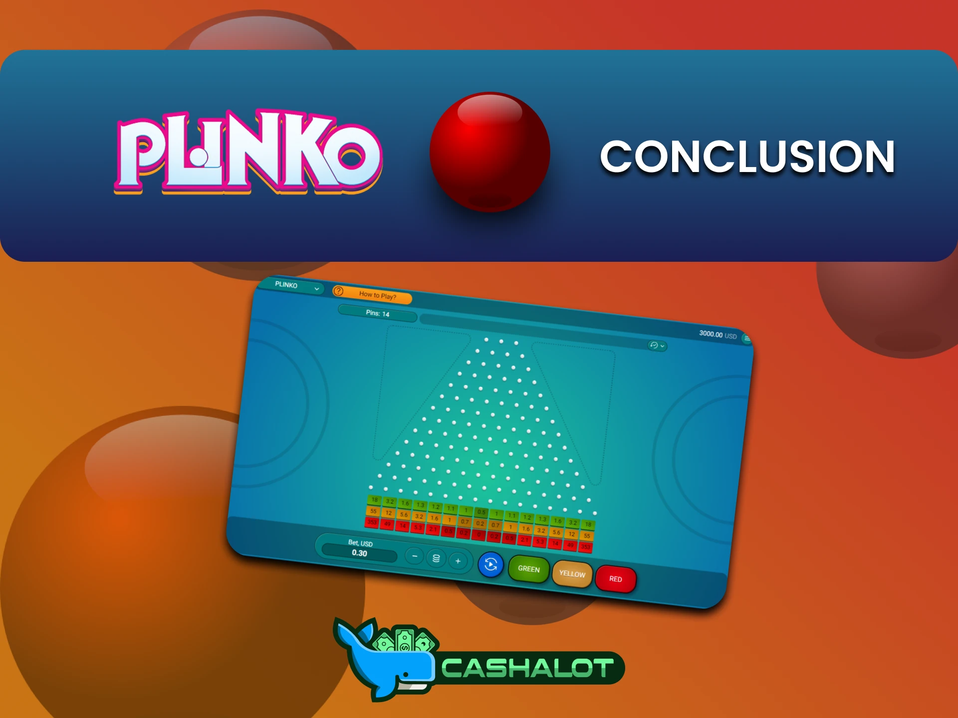 Plinko खेलने के लिए Cashalot सबसे अच्छा विकल्प है।
