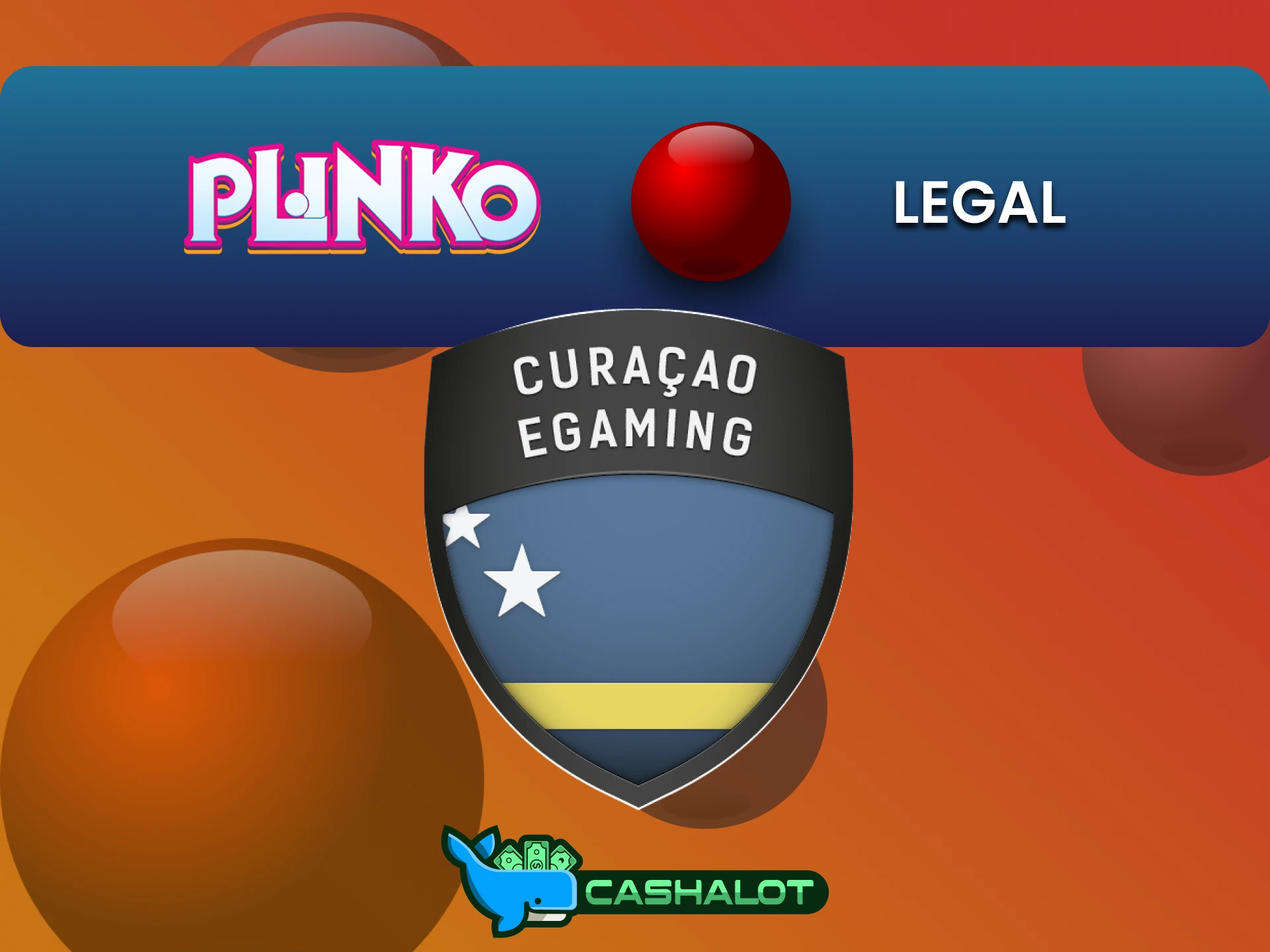 Cashalot Plinko उपयोगकर्ताओं के लिए कानूनी है।