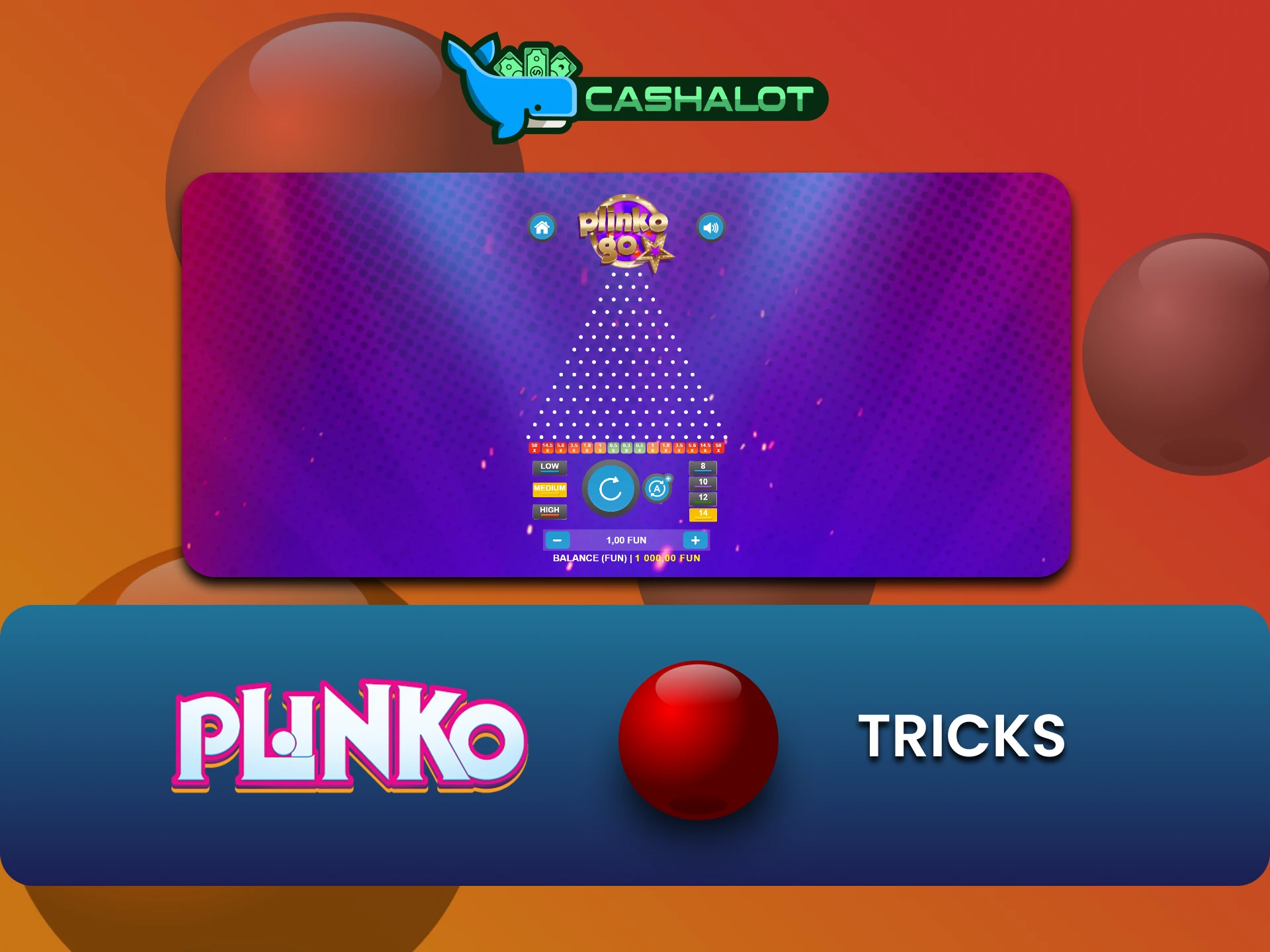 हम आपको Cashalot पर Plinko जीतने की ट्रिक्स बताएंगे।
