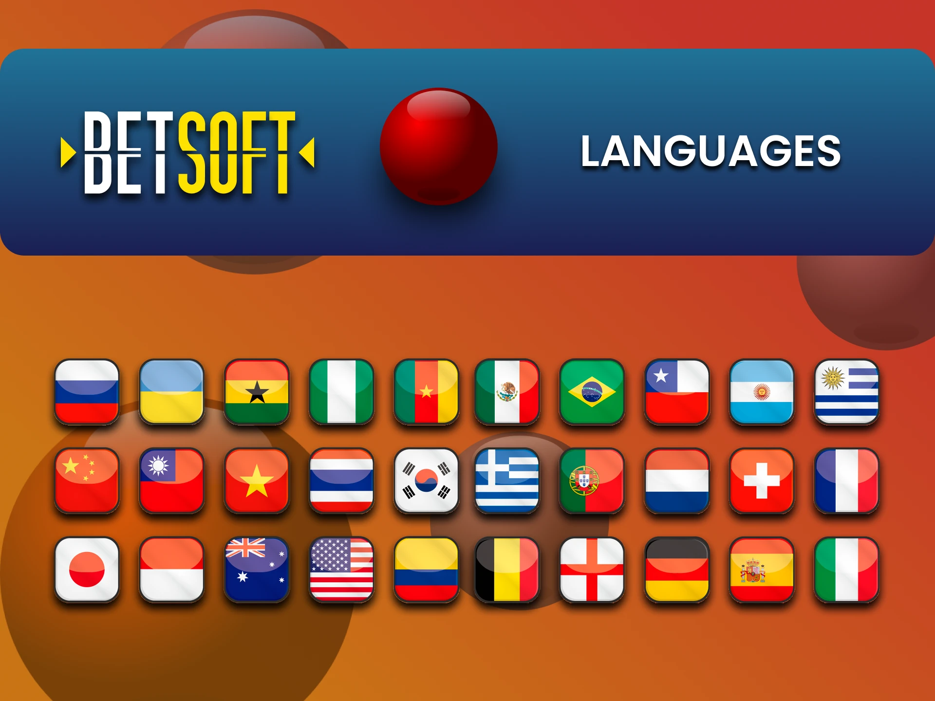 हम आपको बताएंगे कि Betsoft प्रदाता के गेम कौन-कौन सी भाषाओं में उपलब्ध हैं।