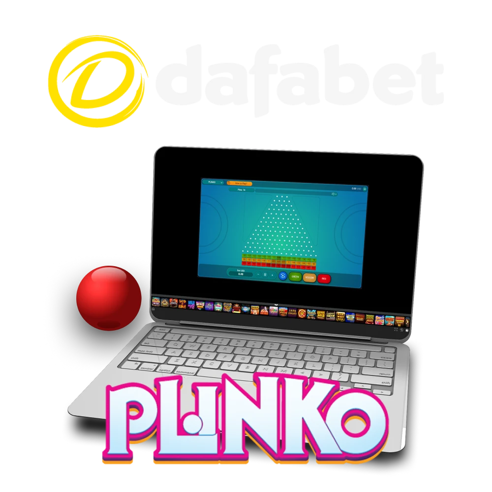 Plinko खेलने के लिए Dafabet चुनें।