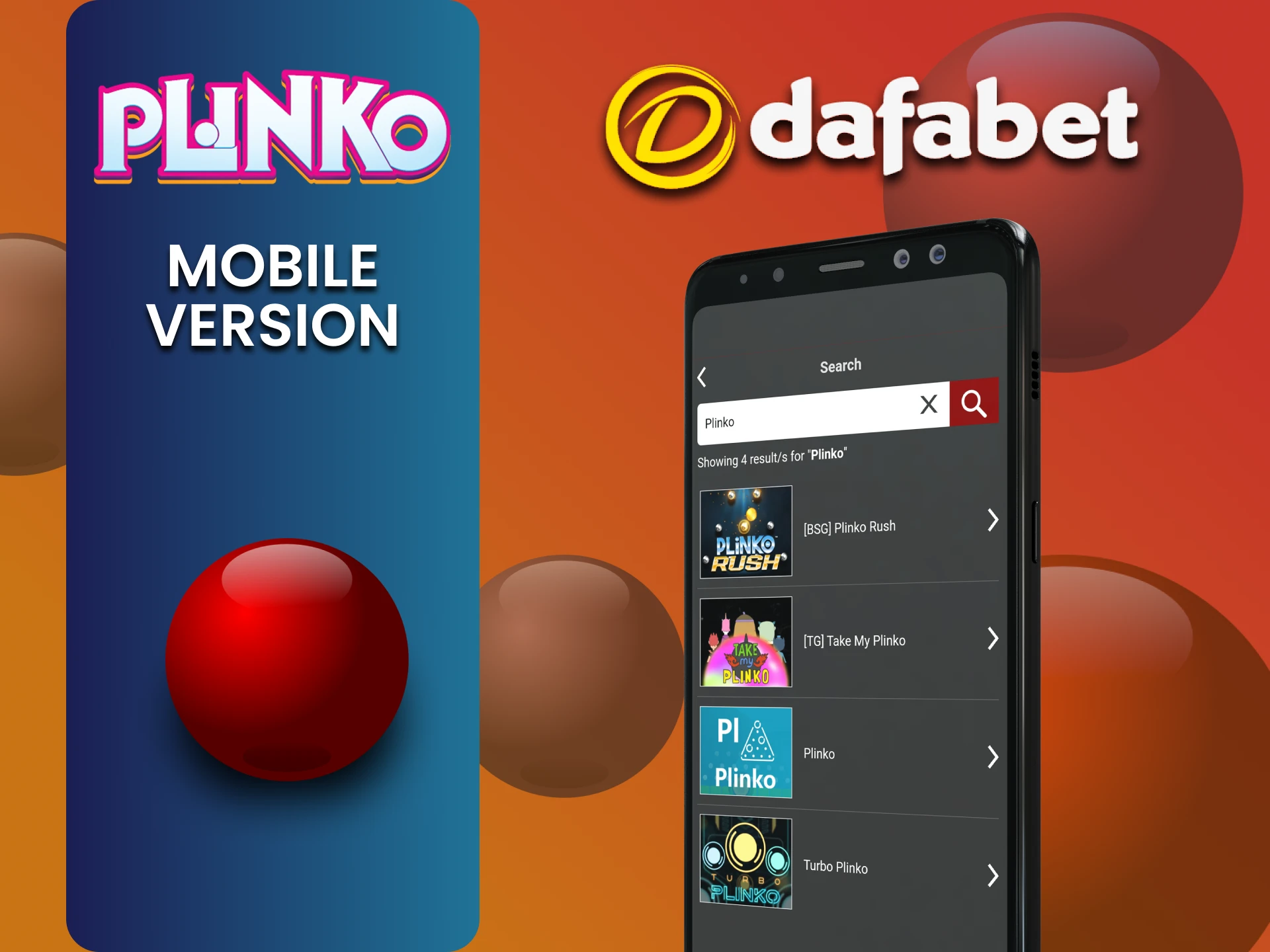 आप Dafabet वेबसाइट पर अपने फोन से Plinko खेल सकते हैं।