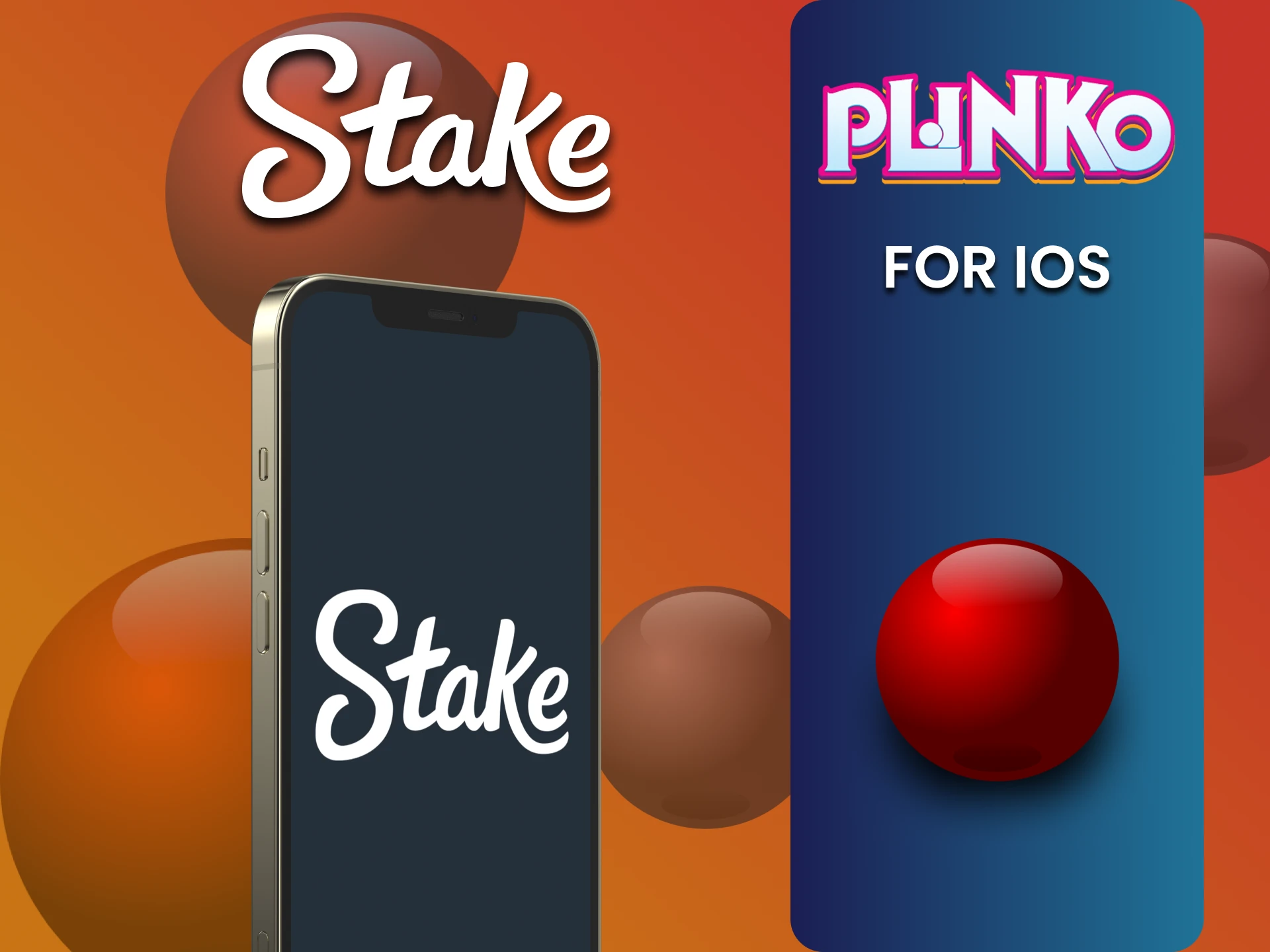 Plinko खेलने के लिए iOS पर Stake ऐप डाउनलोड करें।