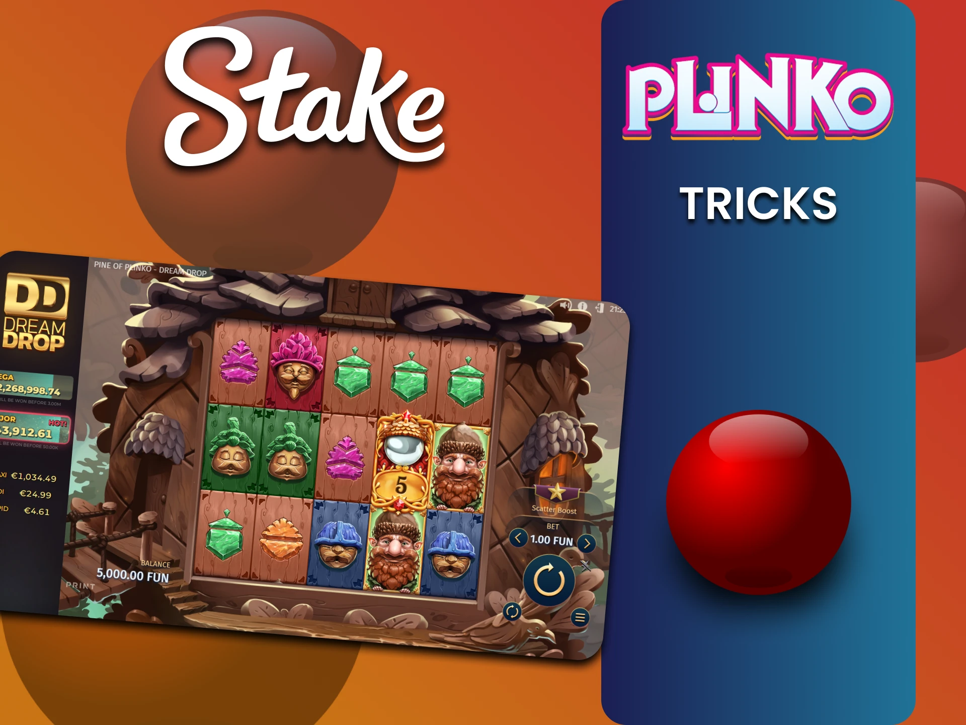 Stake पर Plinko खेलने के लिए जीतने की ट्रिक्स जानें।