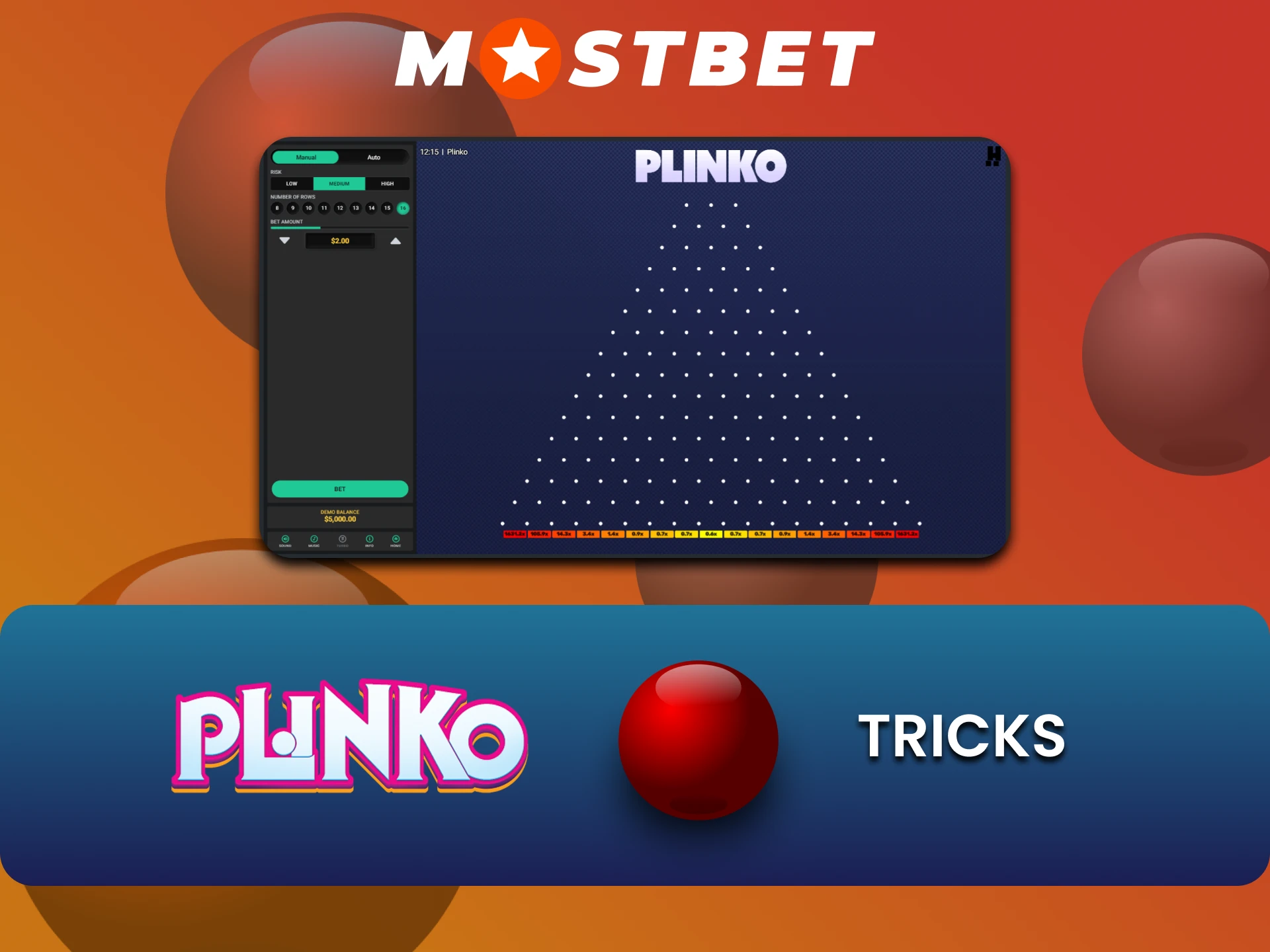 Mostbet पर Plinko खेलने के ट्रिक्स जानें।