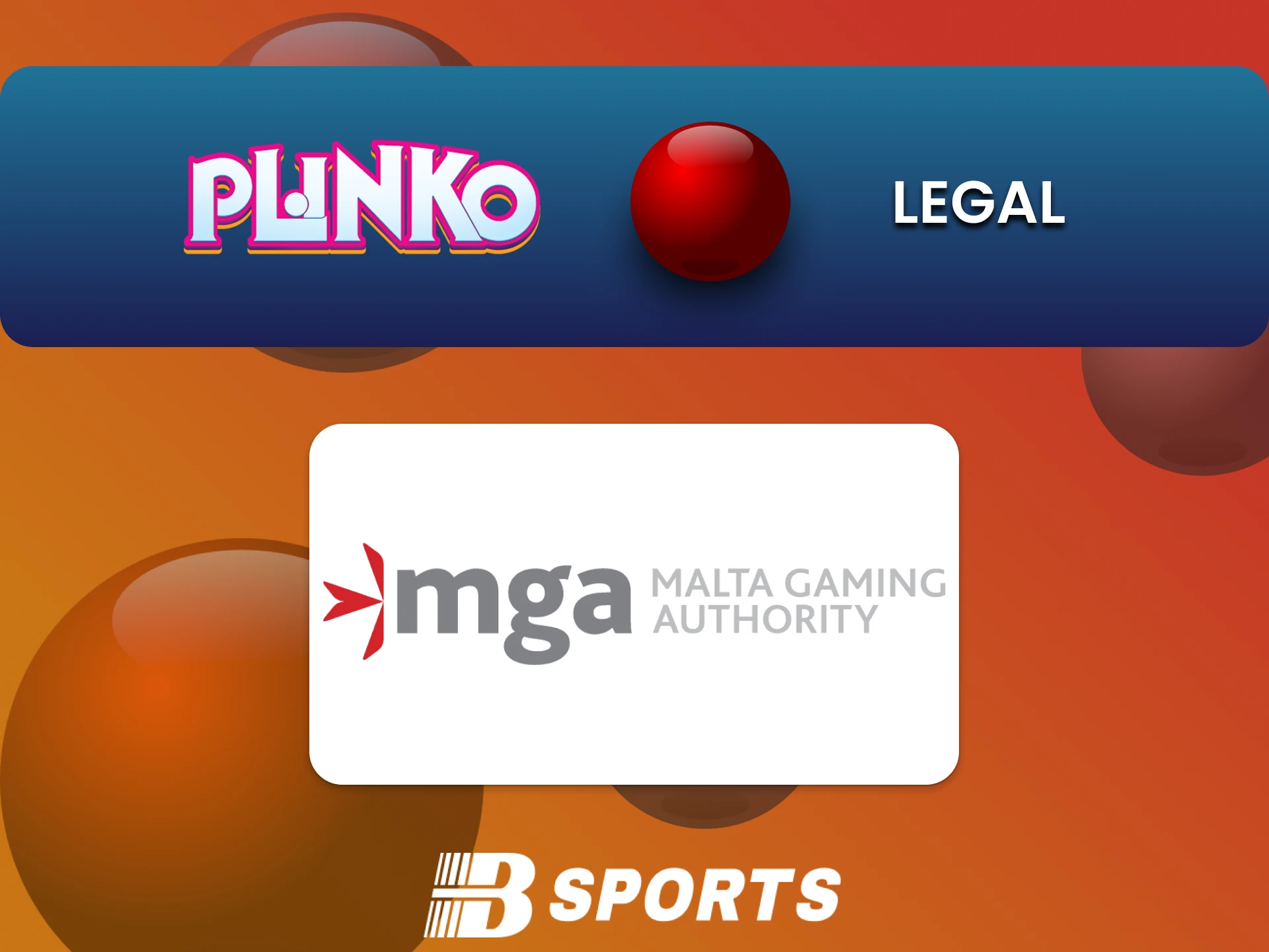 Bsports पर Plinko खेलना कानूनी है।