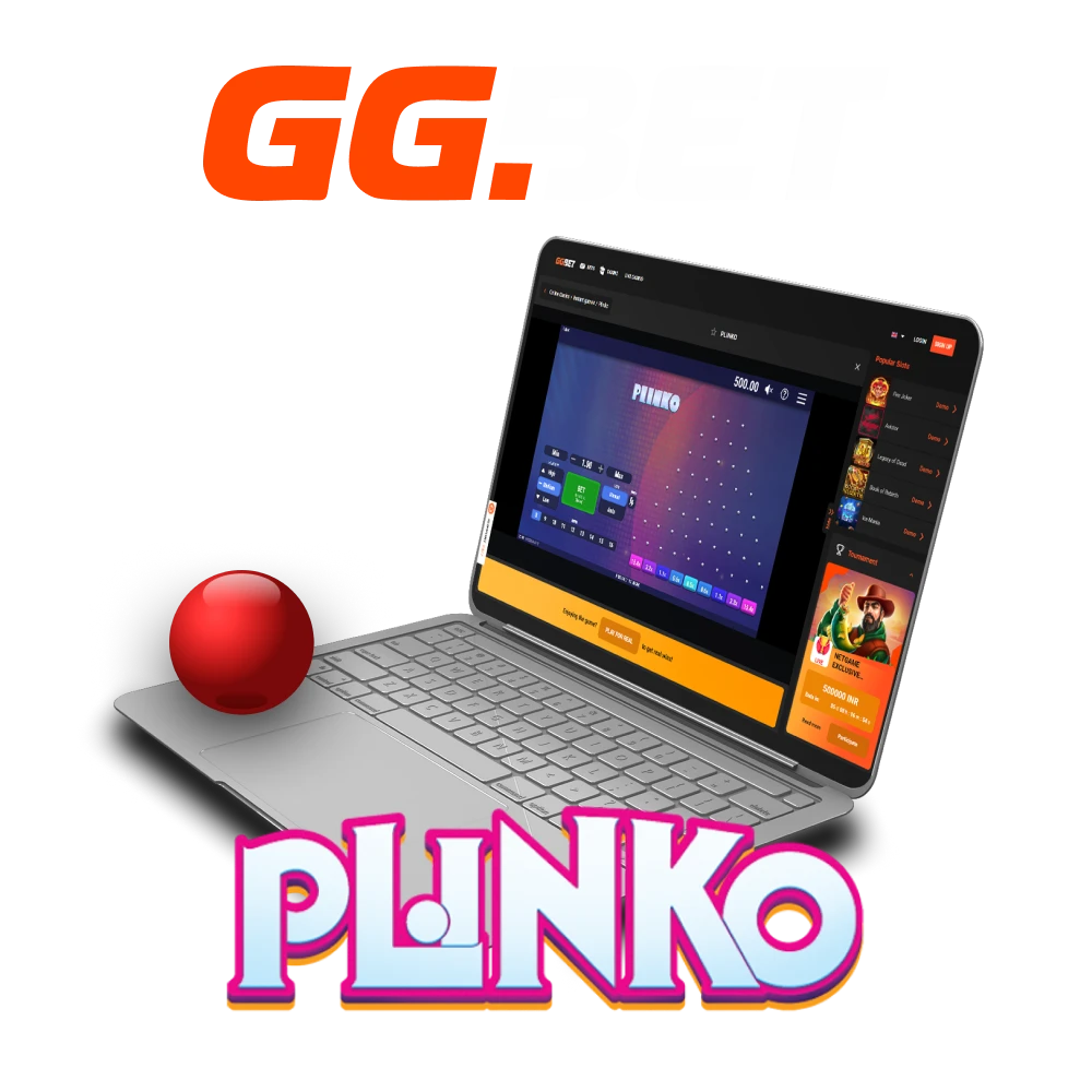 Plinko खेलने के लिए, GGbet आज़माएँ।