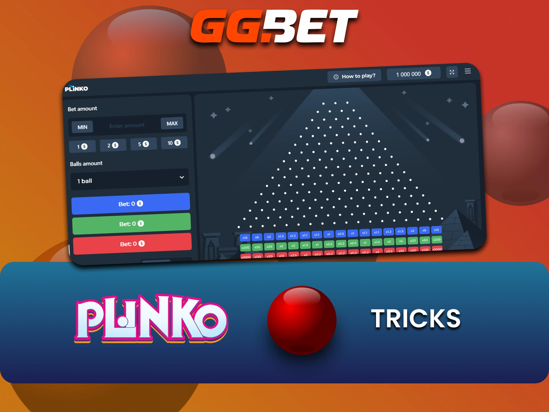 GGbet पर Plinko खेलने के लिए ट्रिक्स जानें।