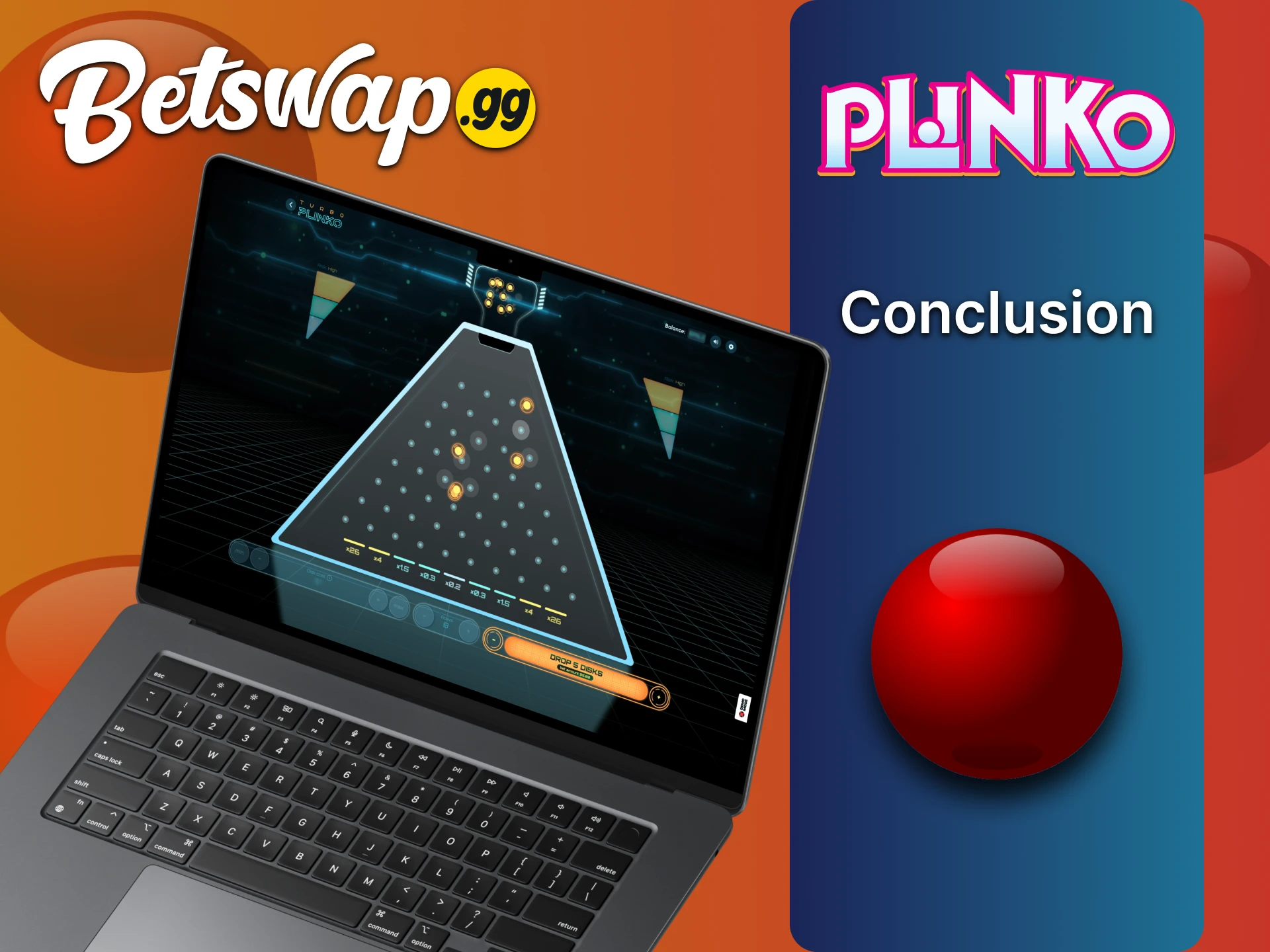 Betswap Plinko पर जुआ अनुभव का आनंद लें।