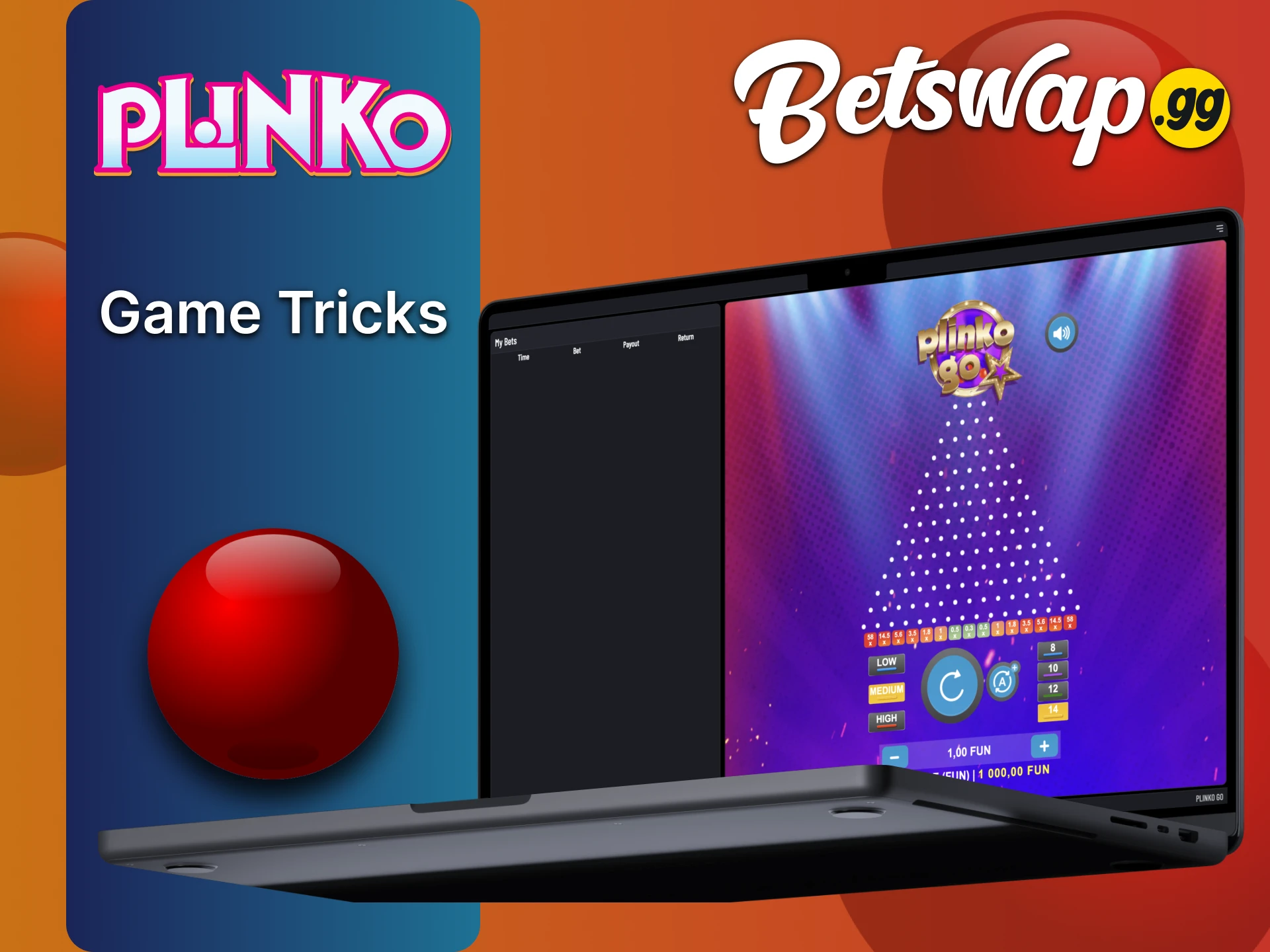 Betswap Plinko पर अपनी सफलता की संभावना बढ़ाएं।
