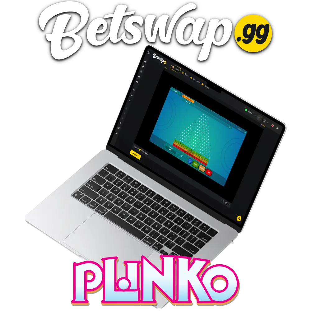 Betswap प्लेटफॉर्म पर Plinko गेम ऑनलाइन खेलें।