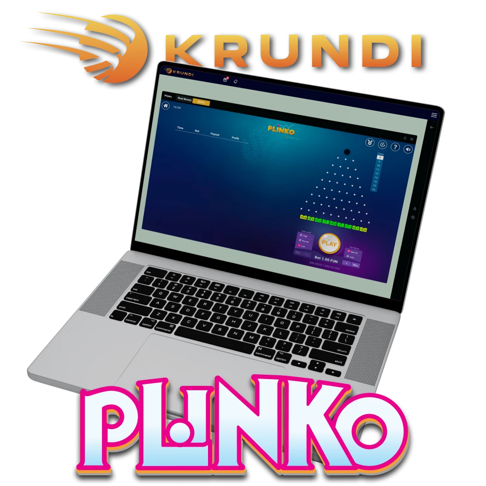 Krundi कैसीनो में Plinko खेलें और बड़ी जीत हासिल करें।