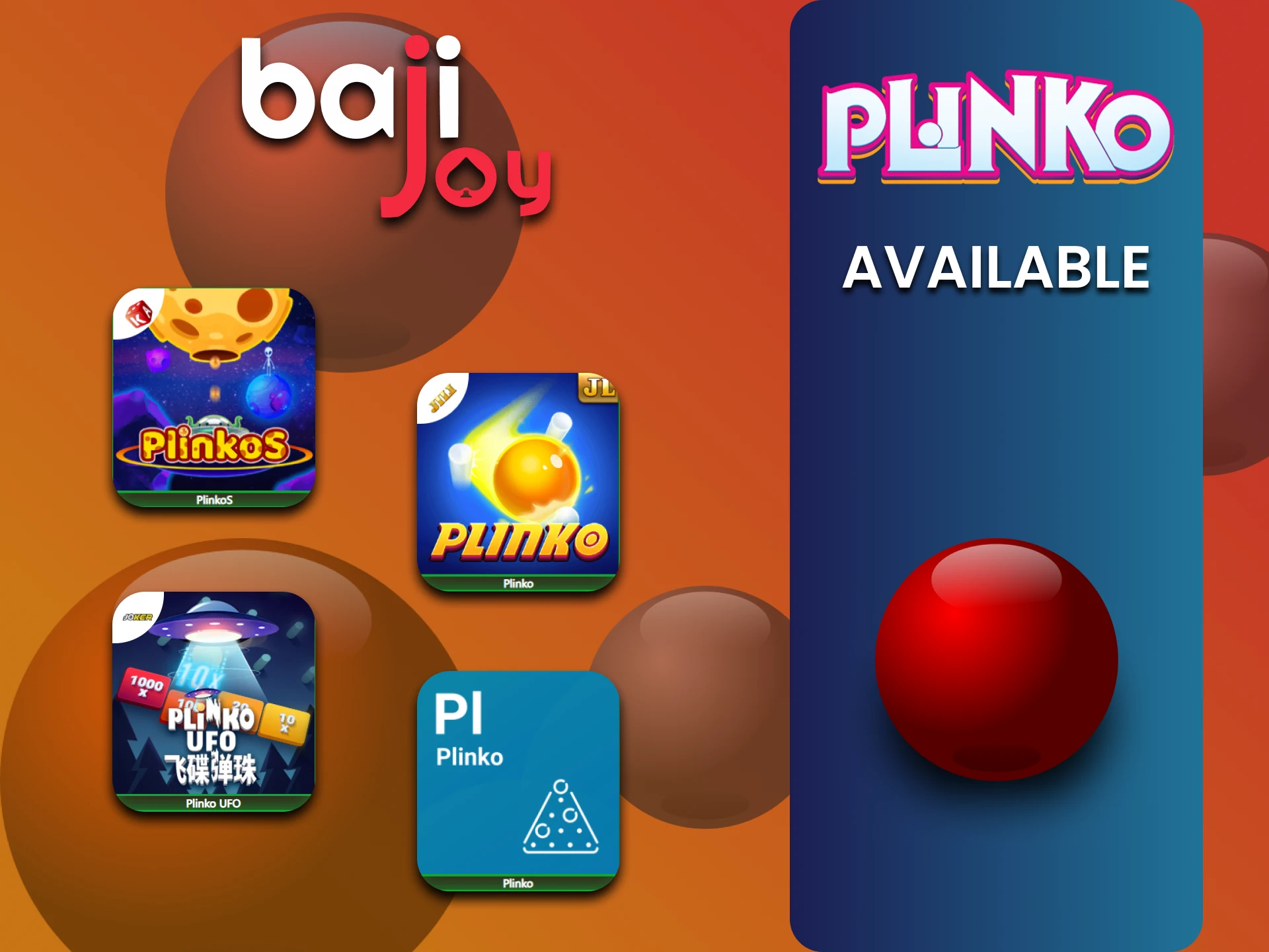 Bajijoy पर अपना पसंदीदा Plinko संस्करण खोजें।