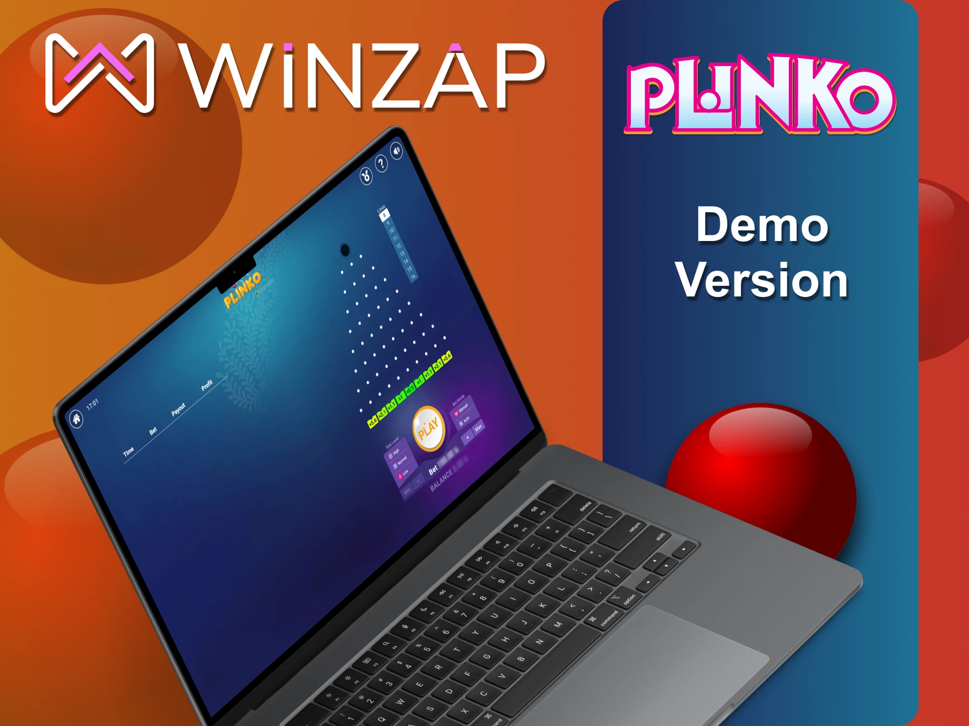 आप Winzap Plinko असली पैसे और डेमो दोनों खेल सकते हैं।