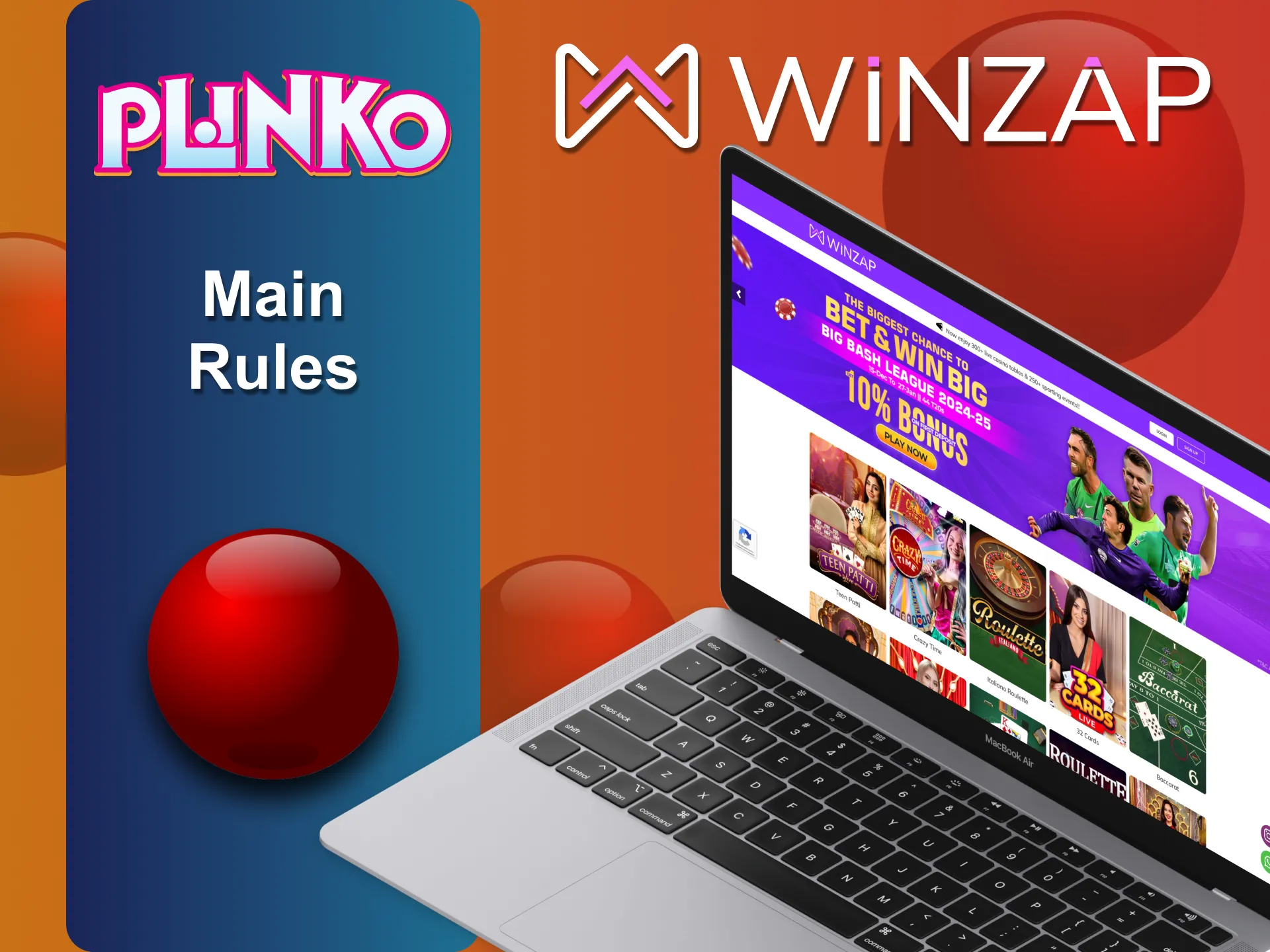 Winzap Plinko के पास एक नियमावली दस्तावेज़ है।