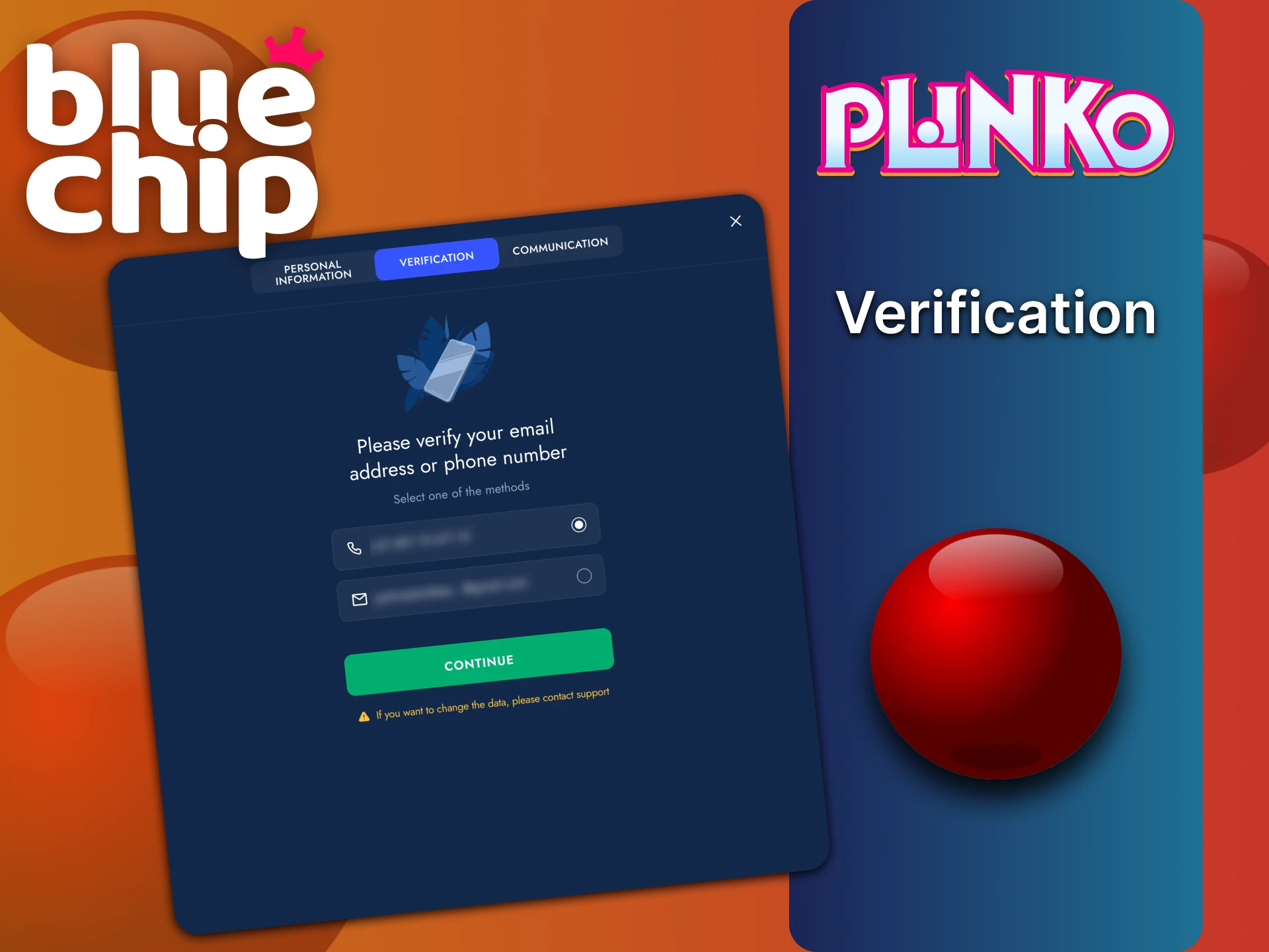 Bluechip पर सत्यापन सुरक्षा और संरक्षा के लिए महत्वपूर्ण है।