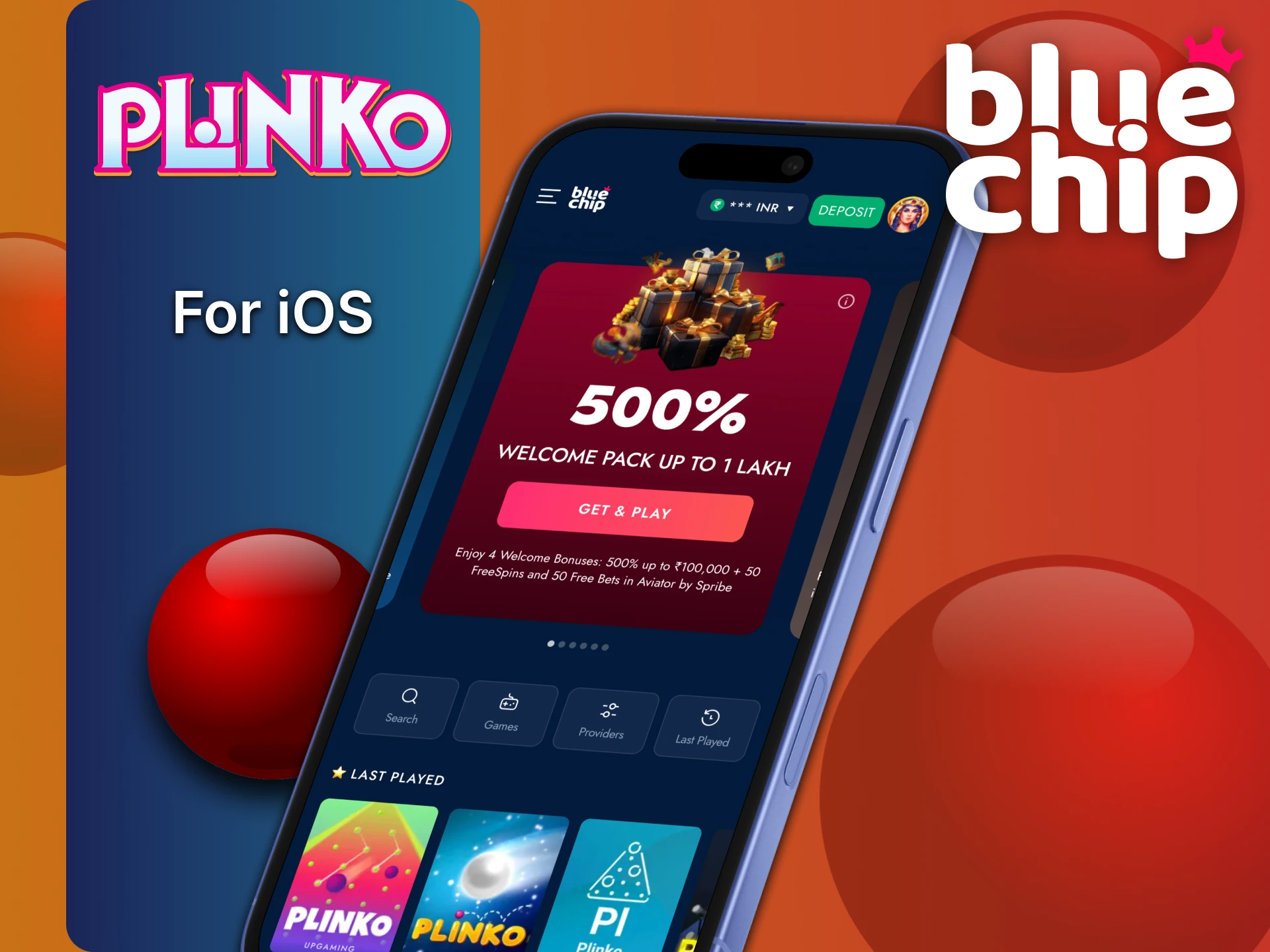 आप iOS के लिए Bluechip Plinko ऐप का उपयोग कर सकते हैं।