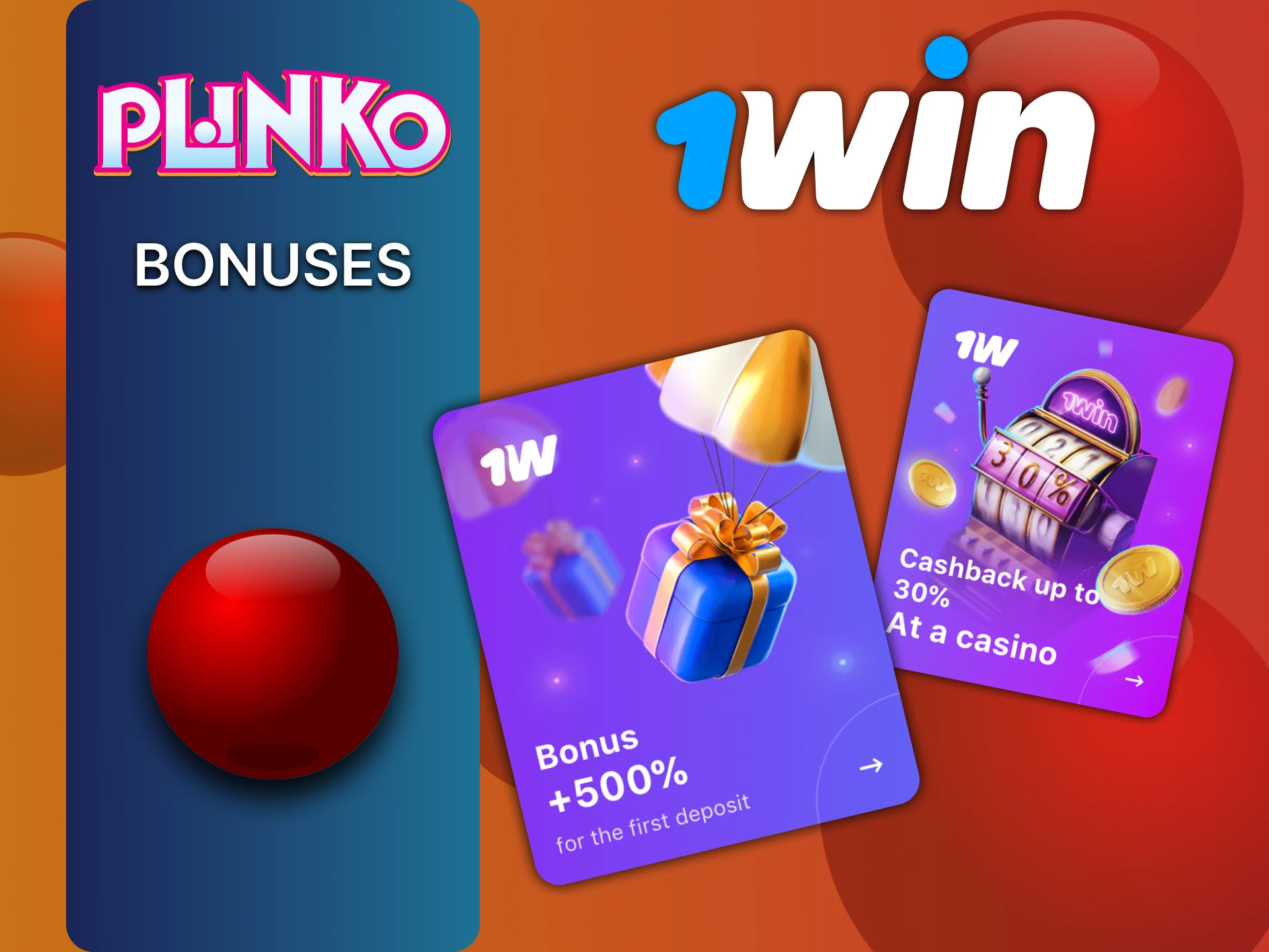 Plinko के लिए 1win बोनस के बारे में जानें।