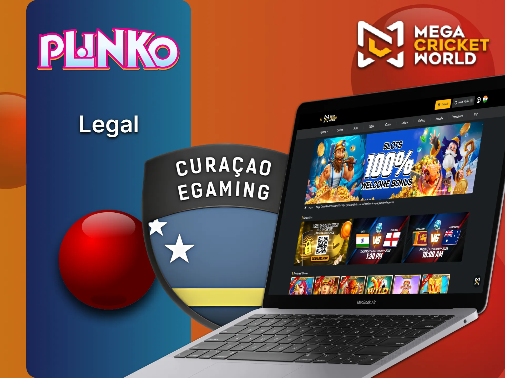 MegaCricketWorld भारत में कुराकाओ जुआ लाइसेंस के तहत कानूनी रूप से संचालित होता है।