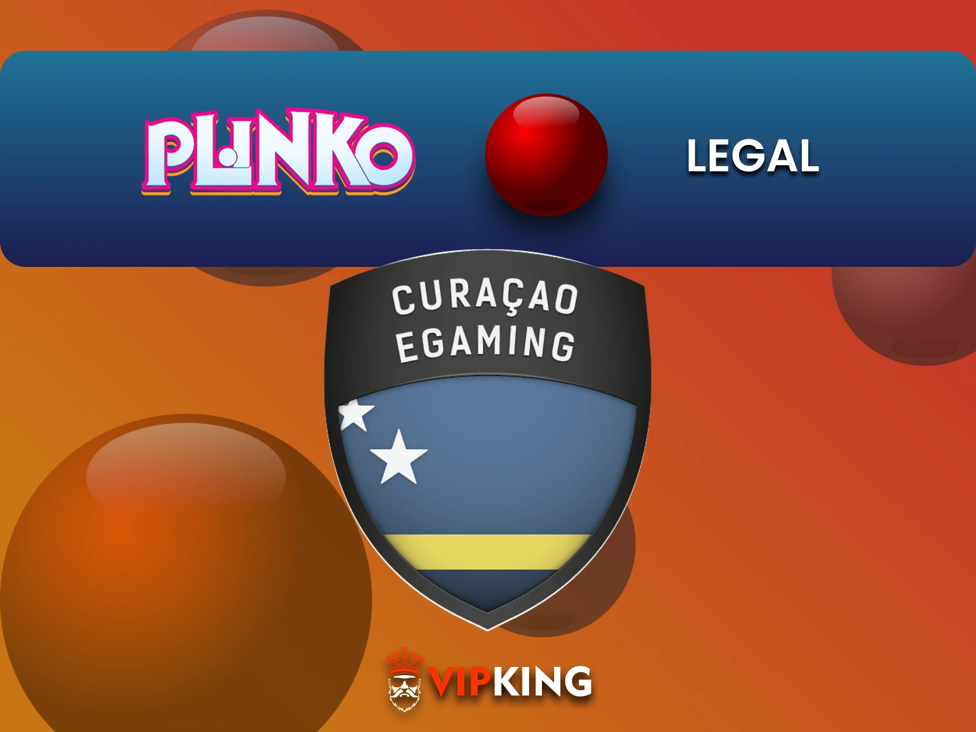Plinko खेलने के लिए VipKing के पास विशेष लाइसेंस है।
